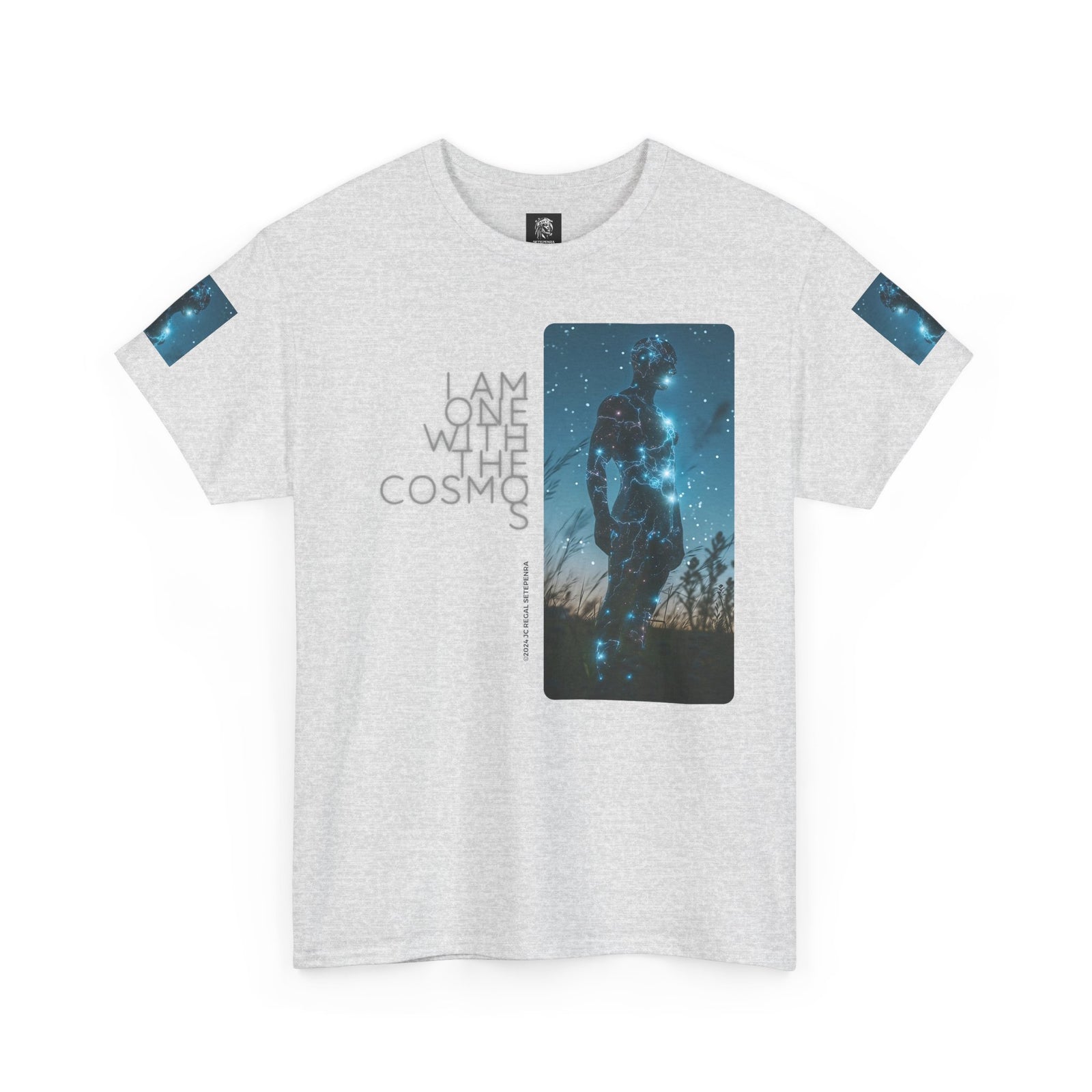 One With The Cosmos Unisex Heavy Cotton Tee