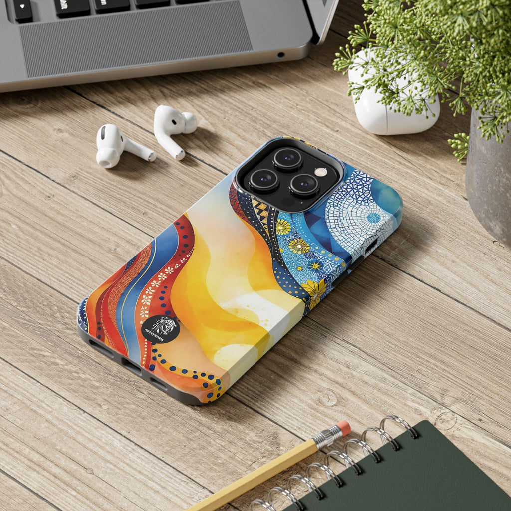 Afrikana Kolor Tough Phone Case (For iPhone, Galaxy & More)