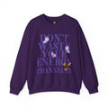 Channel It Unisex Heavy Blend™ Crewneck Sweatshirt (Purple Print) SETEPENRA Sweatshirt.