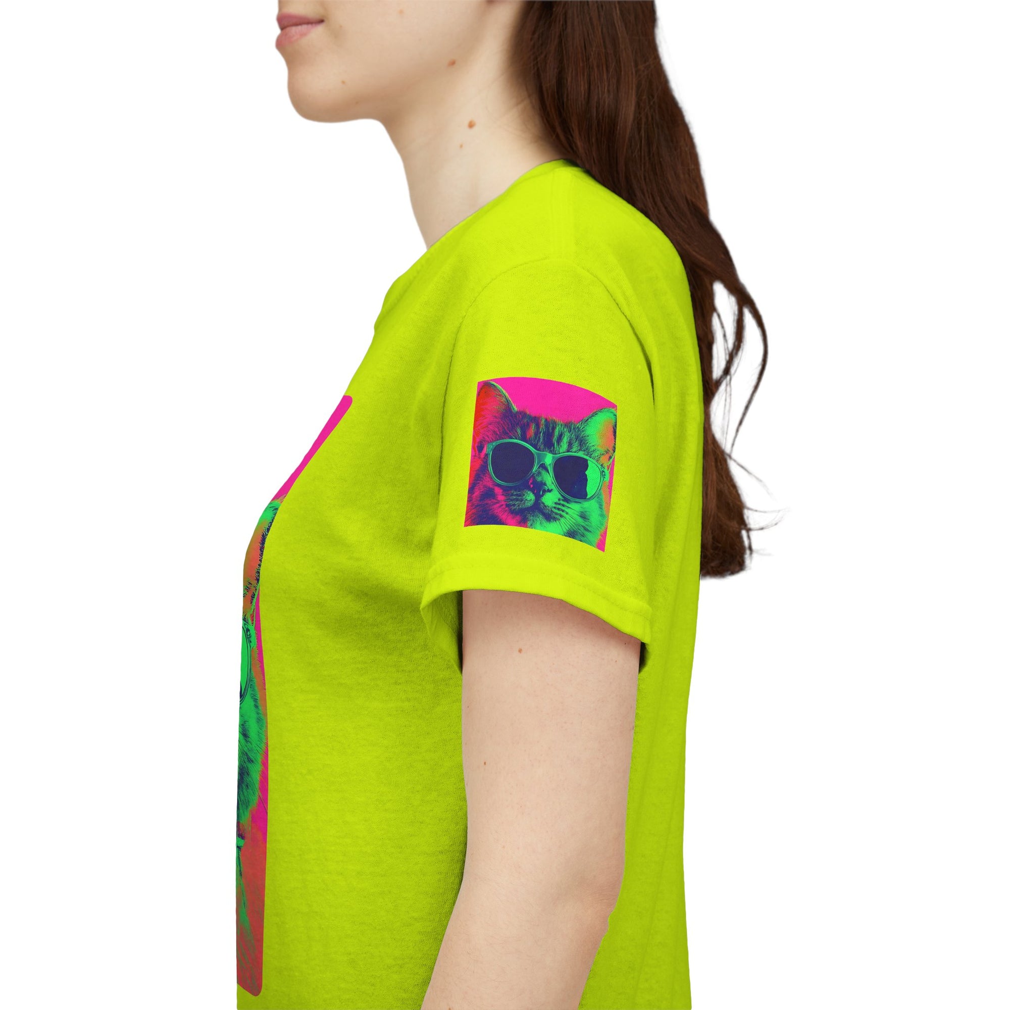 Cool Cat (Whiskers 1) Unisex Heavy Cotton Tee