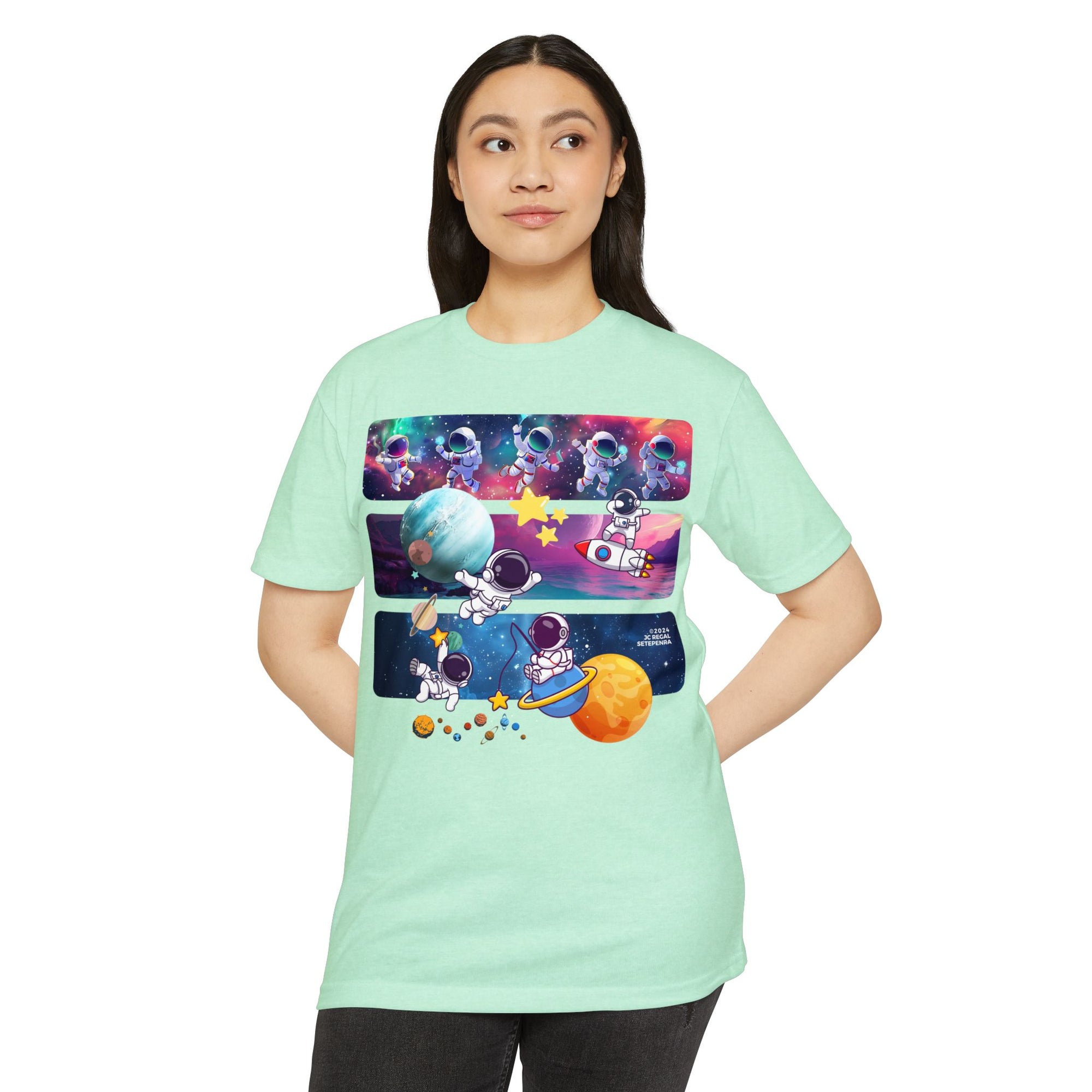 Astro Cosmo (V2.0) Unisex CVC Jersey T-shirt