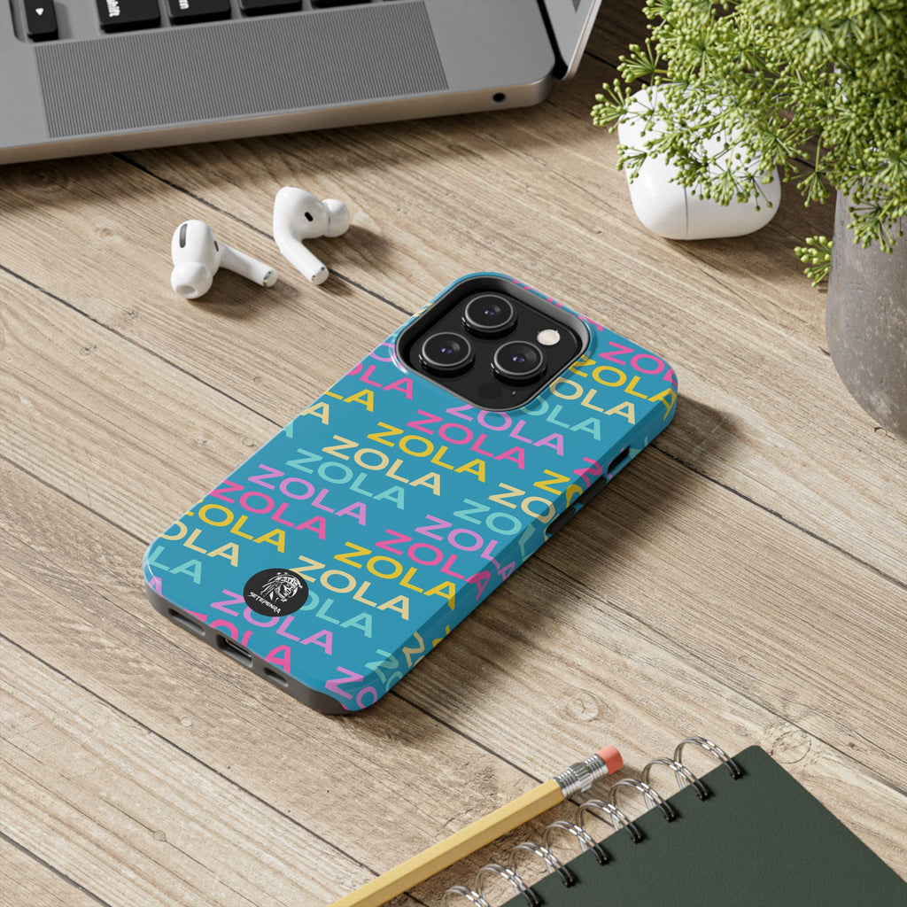 Zola Tough Phone Case (For iPhone, Galaxy & More) - Turquoise