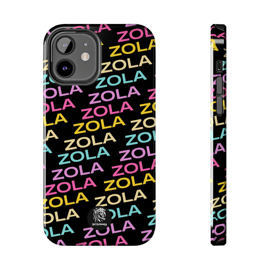 Zola Tough Phone Case (For iPhone, Galaxy & More) - Black SETEPENRA Phone Case.