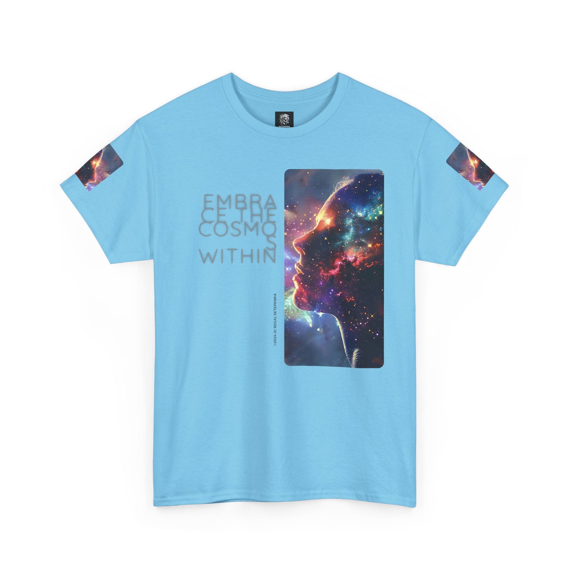 Embrace The Cosmos Within Unisex Heavy Cotton Tee