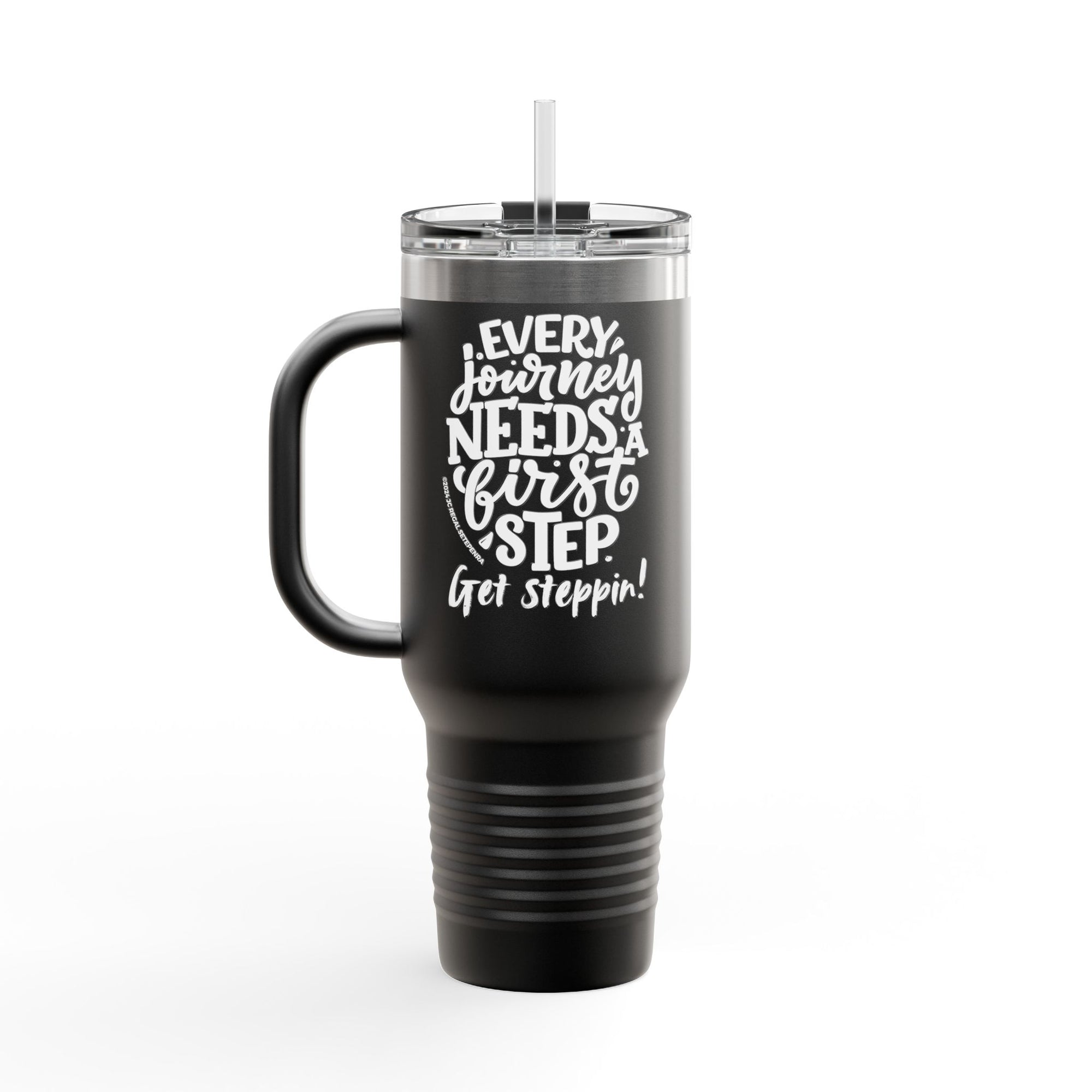 Get Steppin! Insulated Travel Mug, 40oz
