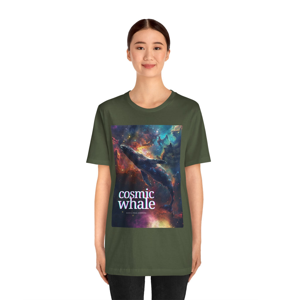 Cosmic Whale Unisex Jersey Short Sleeve Tee