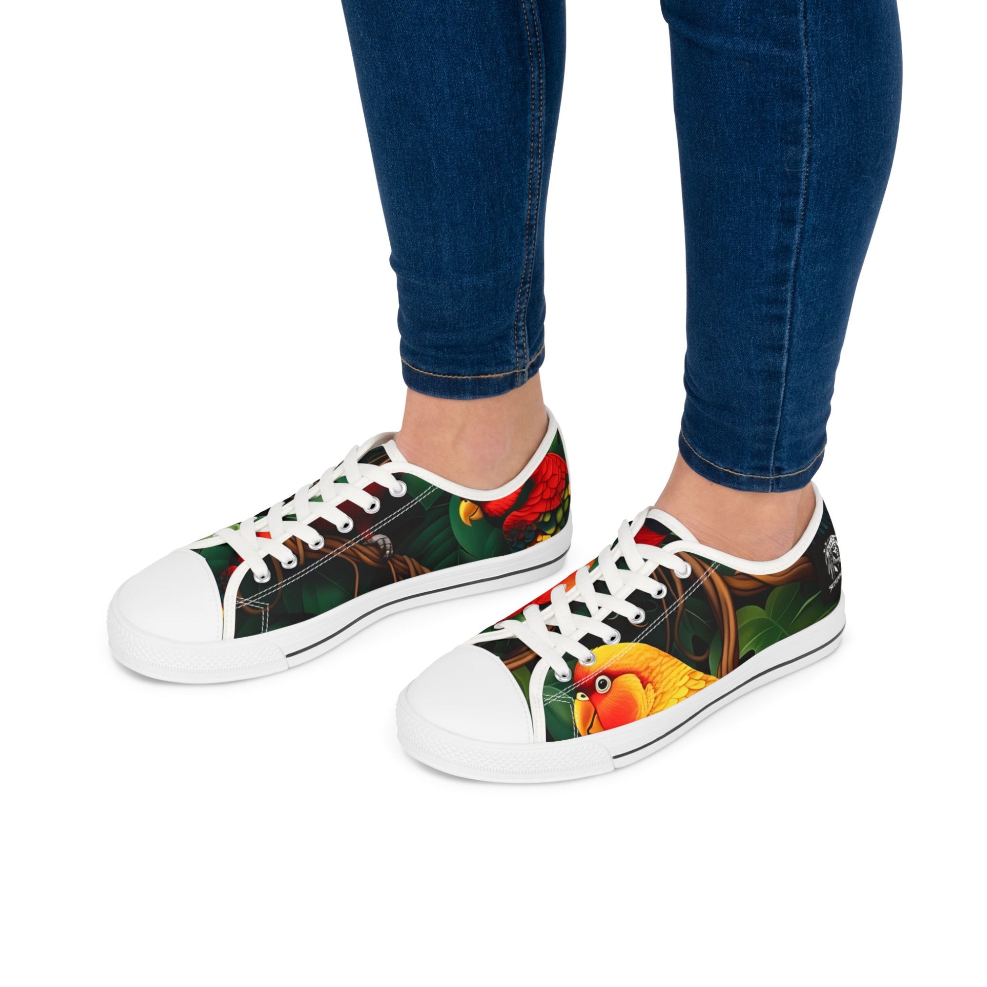 Tri-Parrot Women's Low Top Sneakers SETEPENRA Shoes.