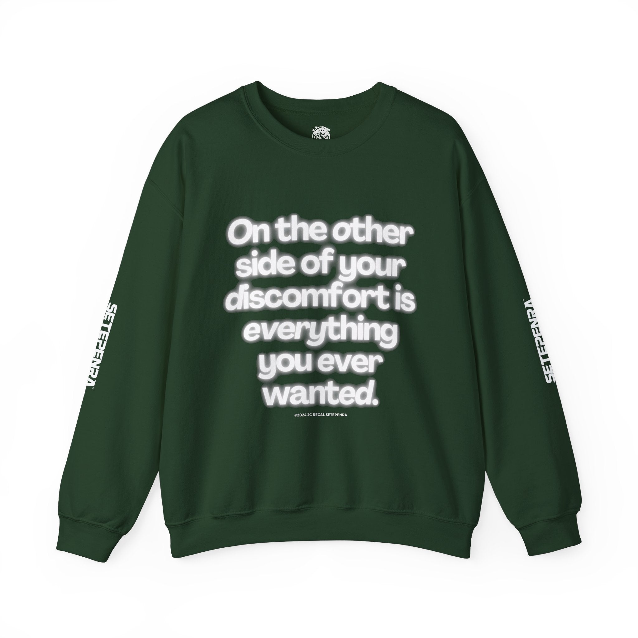 On The Other Side Unisex Heavy Blend™ Crewneck Sweatshirt SETEPENRA Sweatshirt.