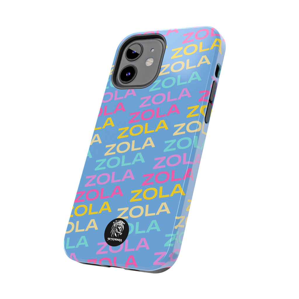 Zola Tough Phone Case (For iPhone, Galaxy & More) - Light Blue