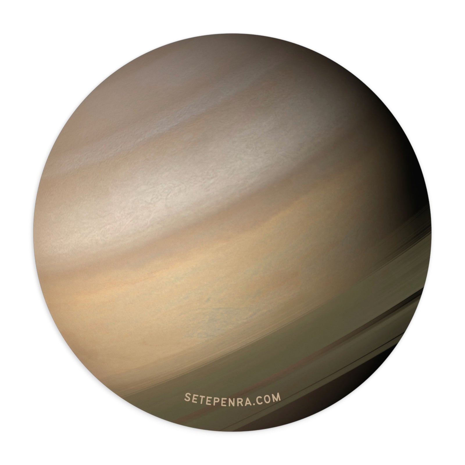 Cosmic Spaces Neoprene Mousepad - Saturn