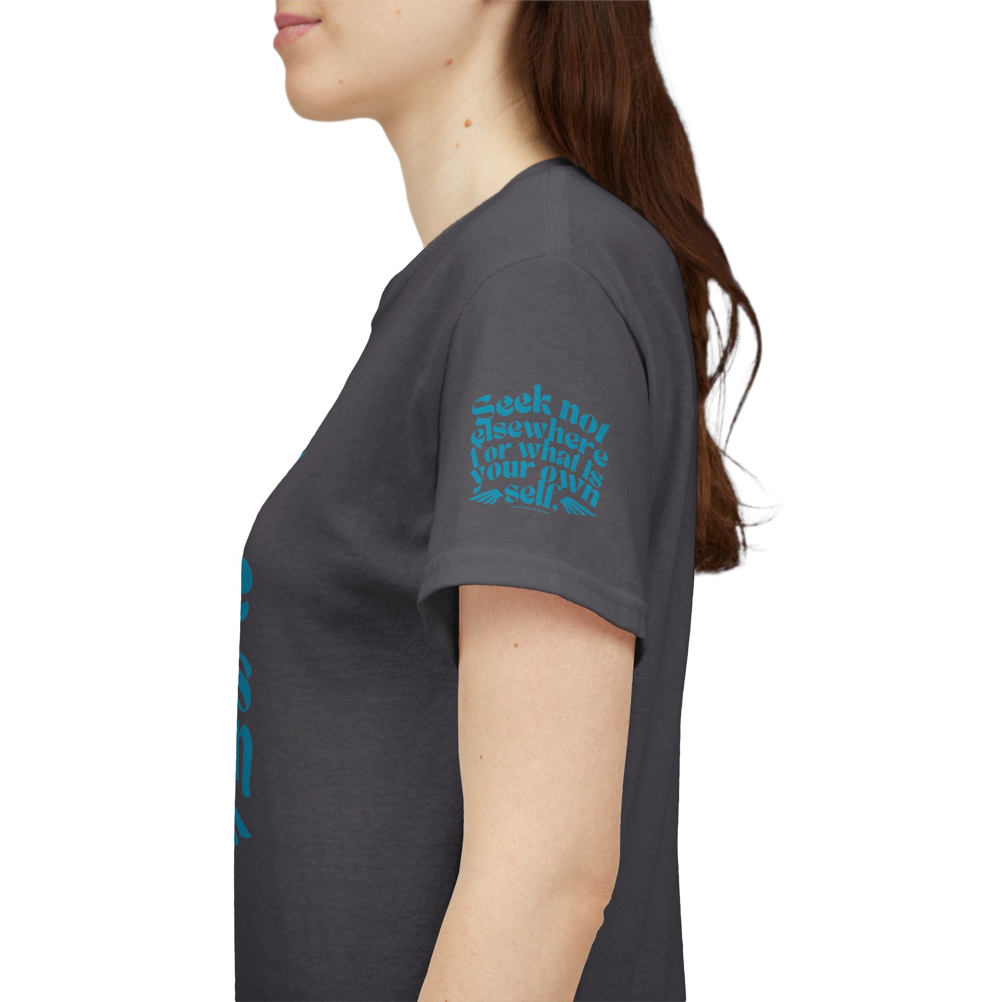 Seek Not Elsewhere (Aqua Edition) Unisex Heavy Cotton Tee
