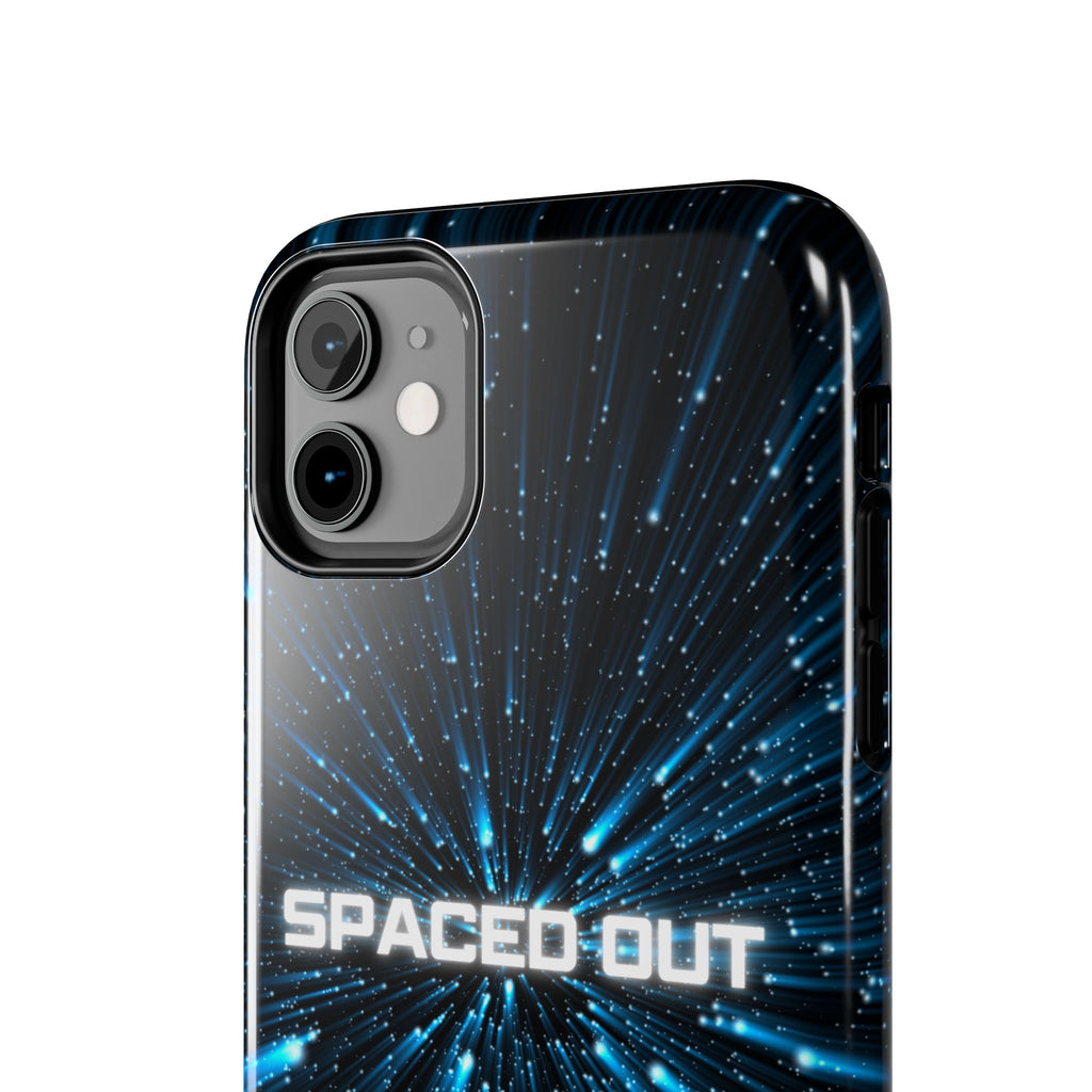 Spaced Out Tough Phone Case — Cosmic Space Warp Protective Cover