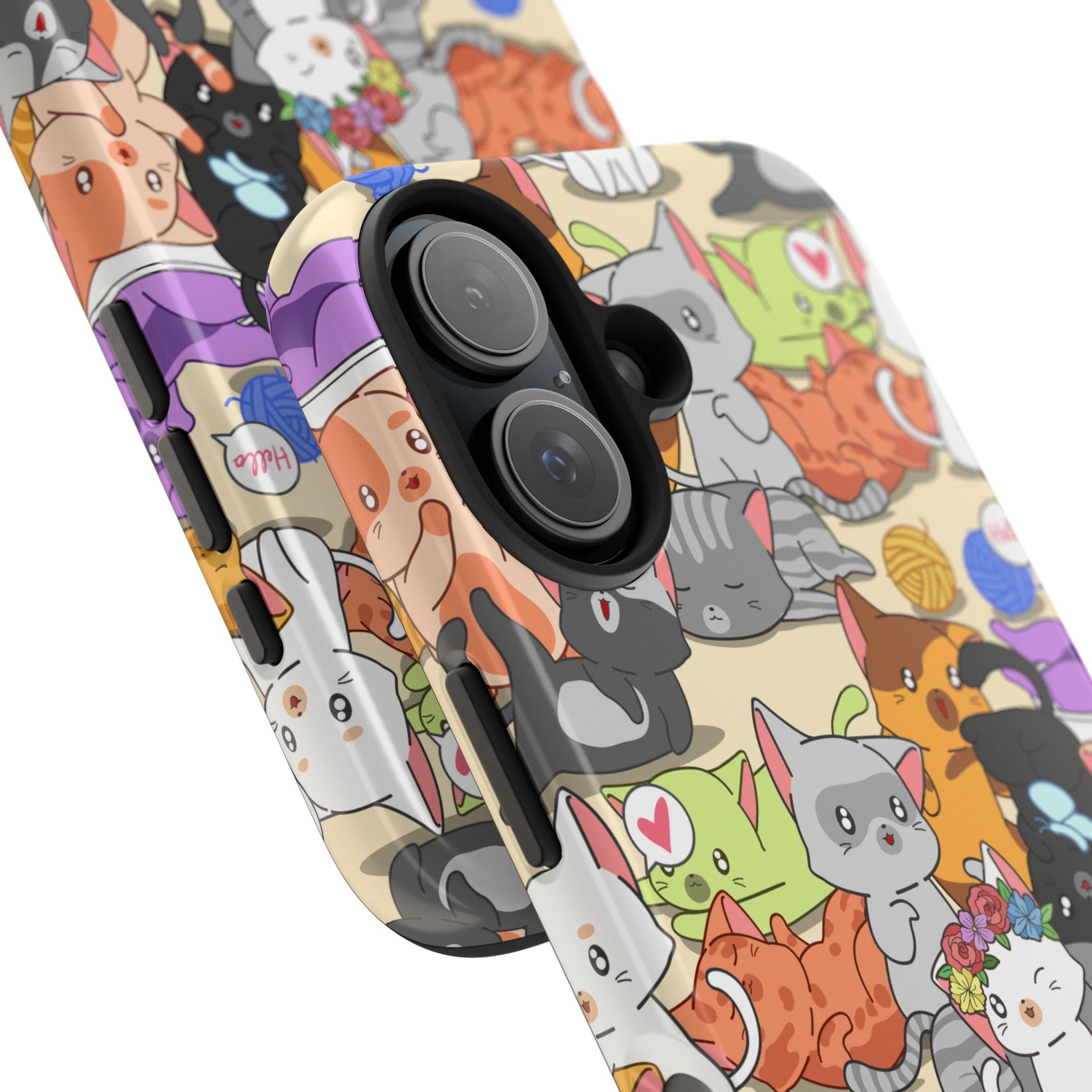 Cats A Lot Tough Phone Case (For iPhone, Galaxy & More)