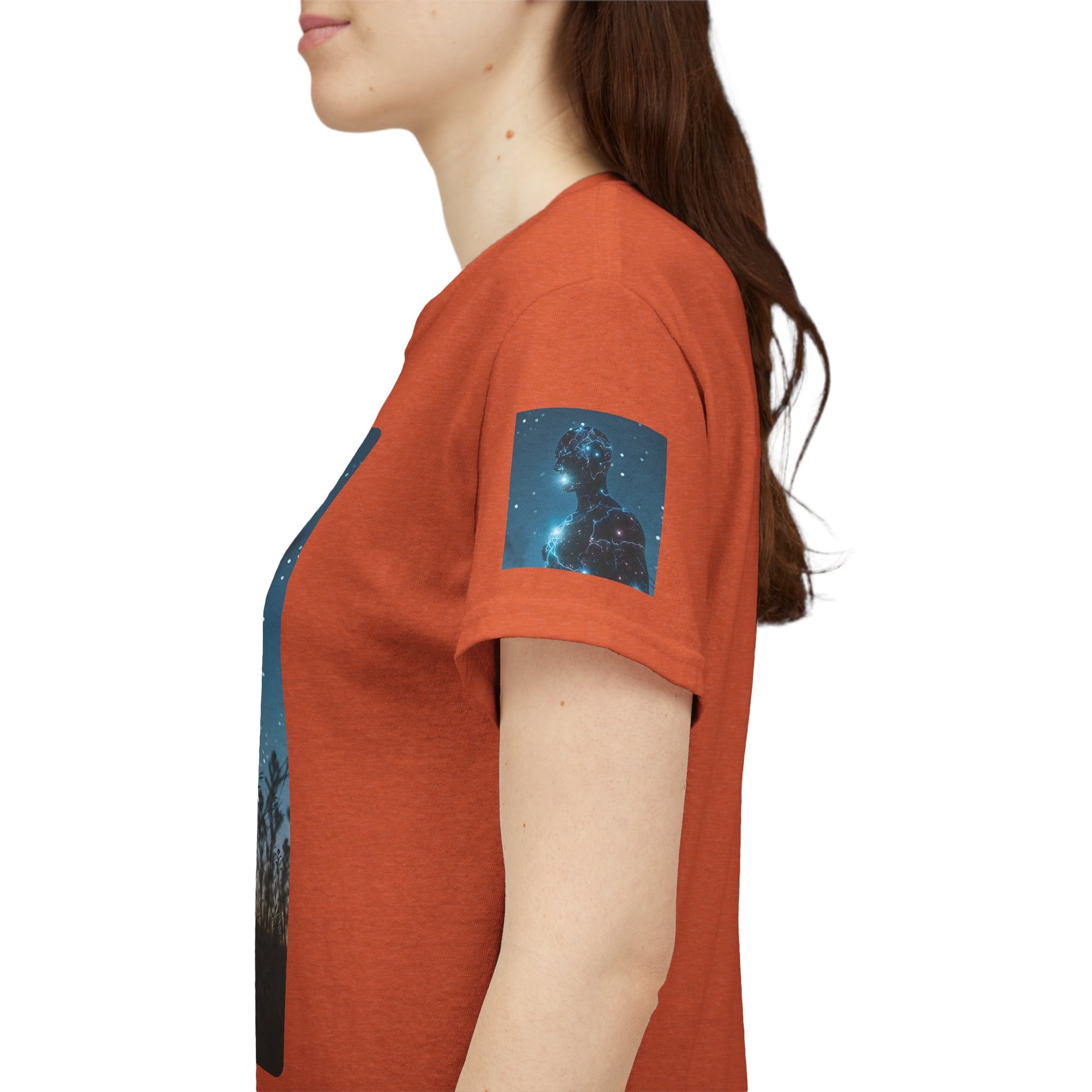 One With The Cosmos Unisex Heavy Cotton Tee