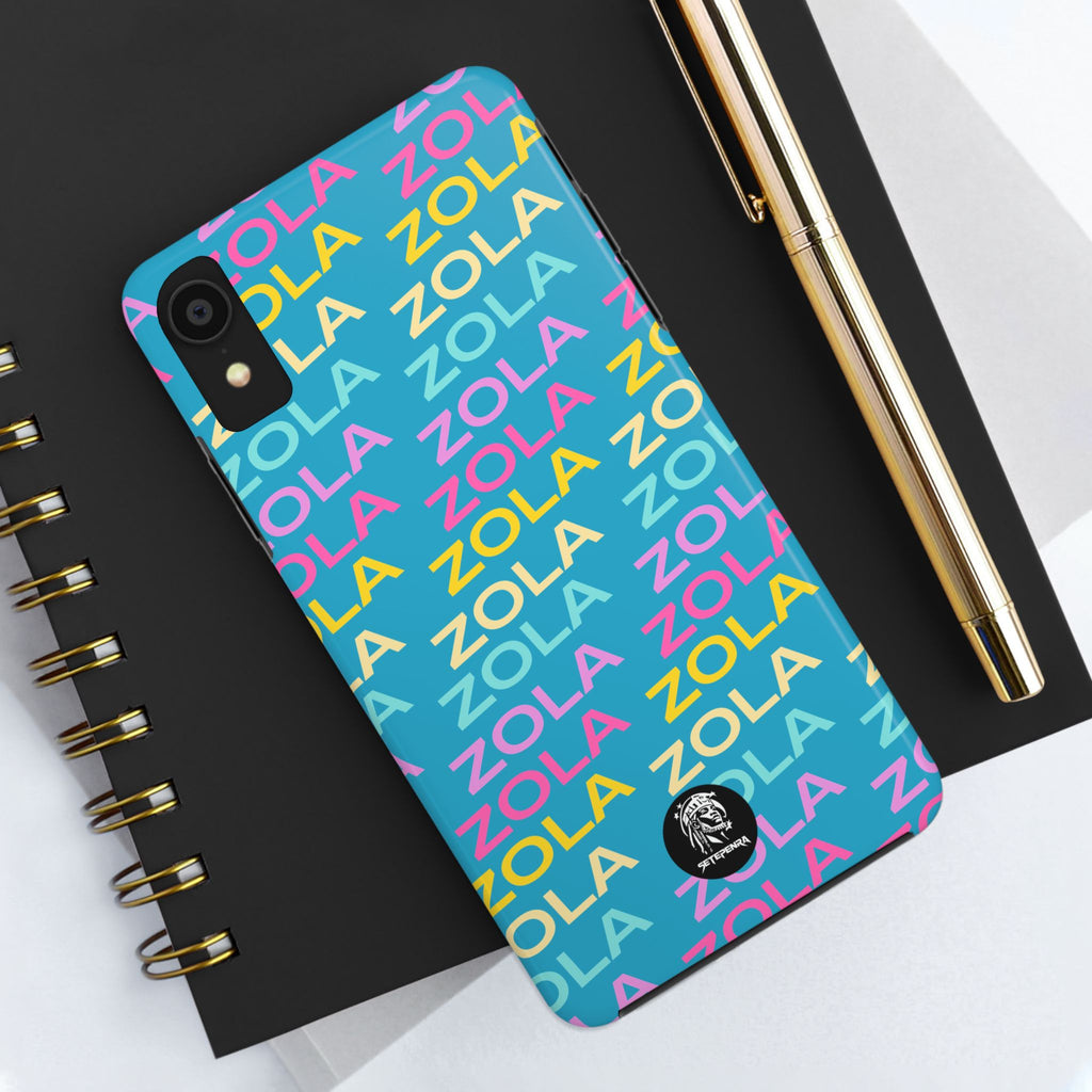 Zola Tough Phone Case (For iPhone, Galaxy & More) - Turquoise