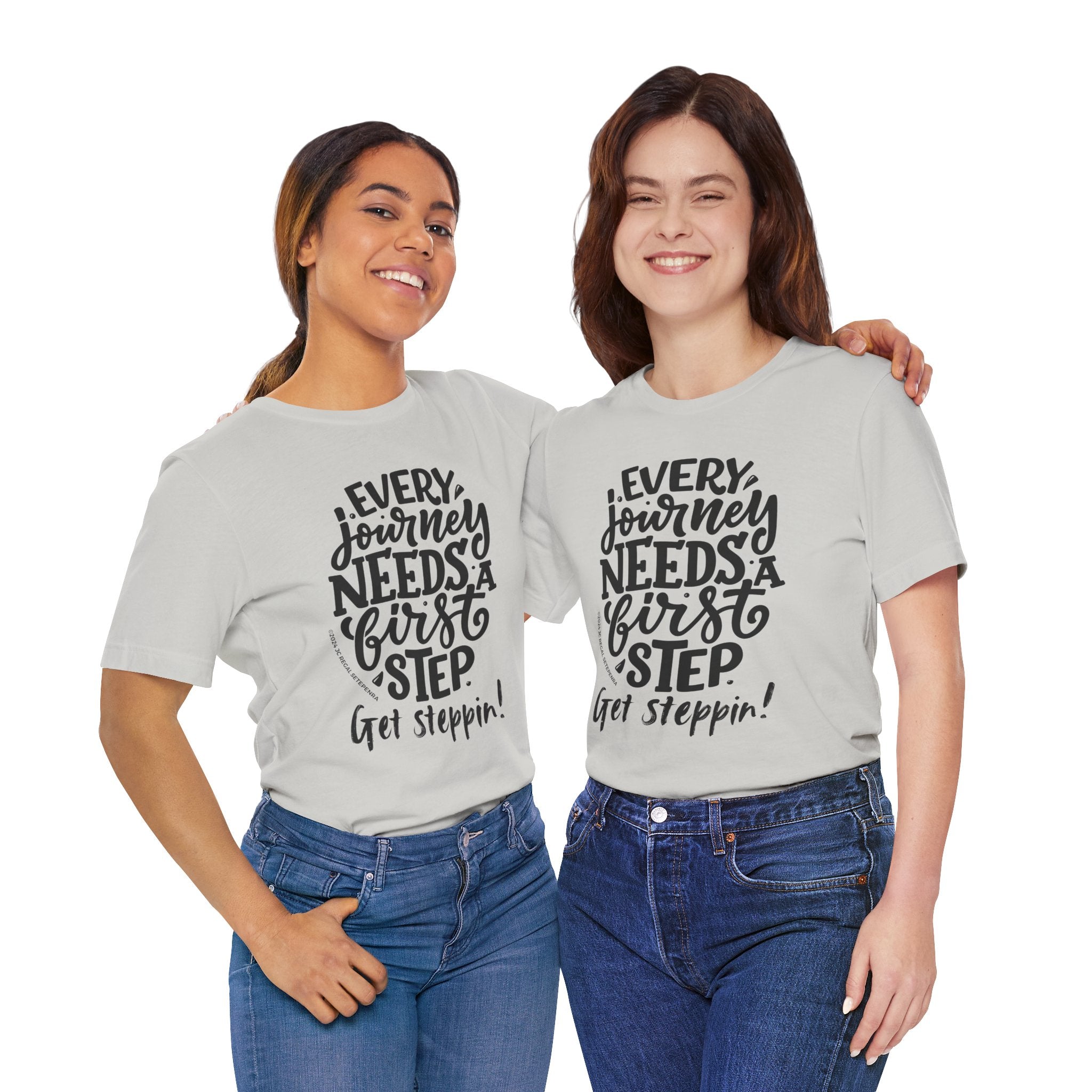 Get Steppin! Jersey Short Sleeve Tee