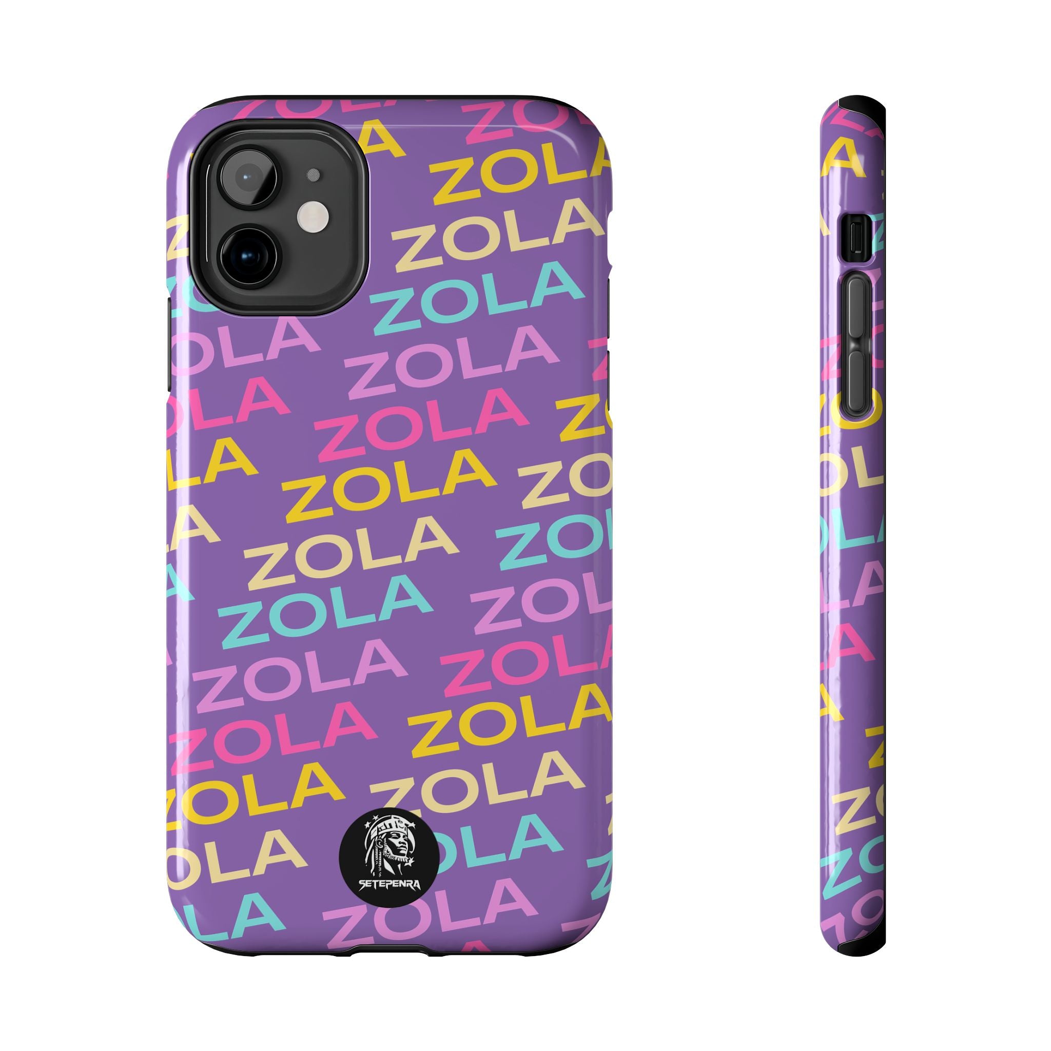 Zola Tough Phone Case (For iPhone, Galaxy & More) - Light Purple SETEPENRA Phone Case.