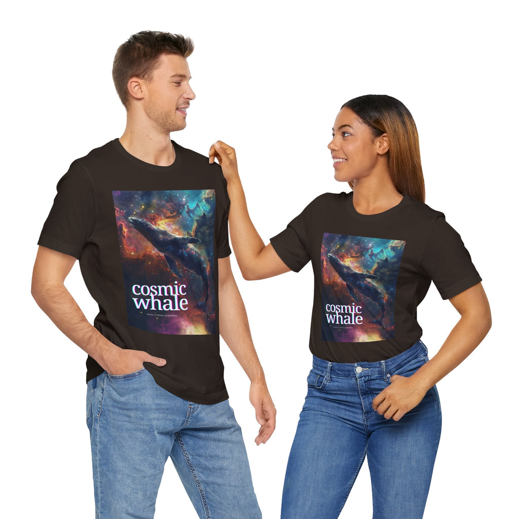 Cosmic Whale Unisex Jersey Short Sleeve Tee