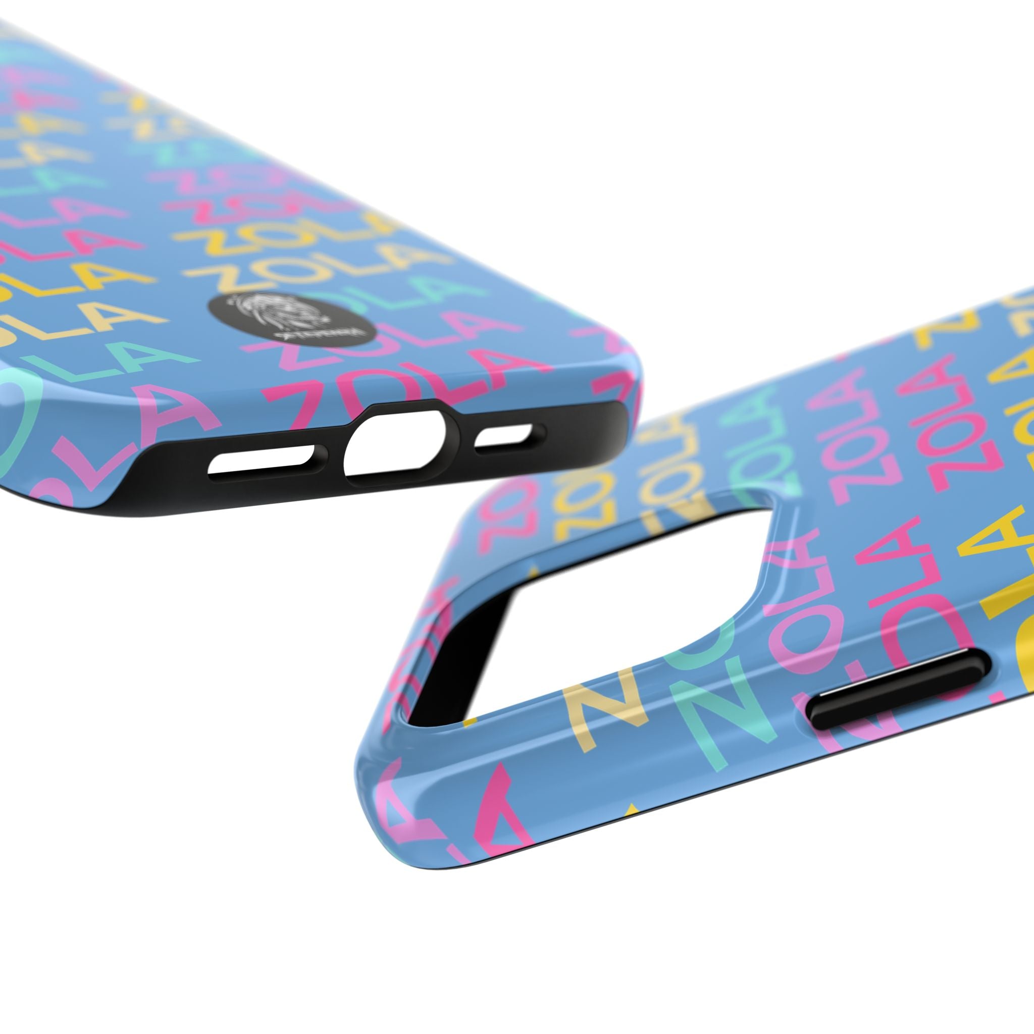 Zola Tough Phone Case (For iPhone, Galaxy & More) - Light Blue