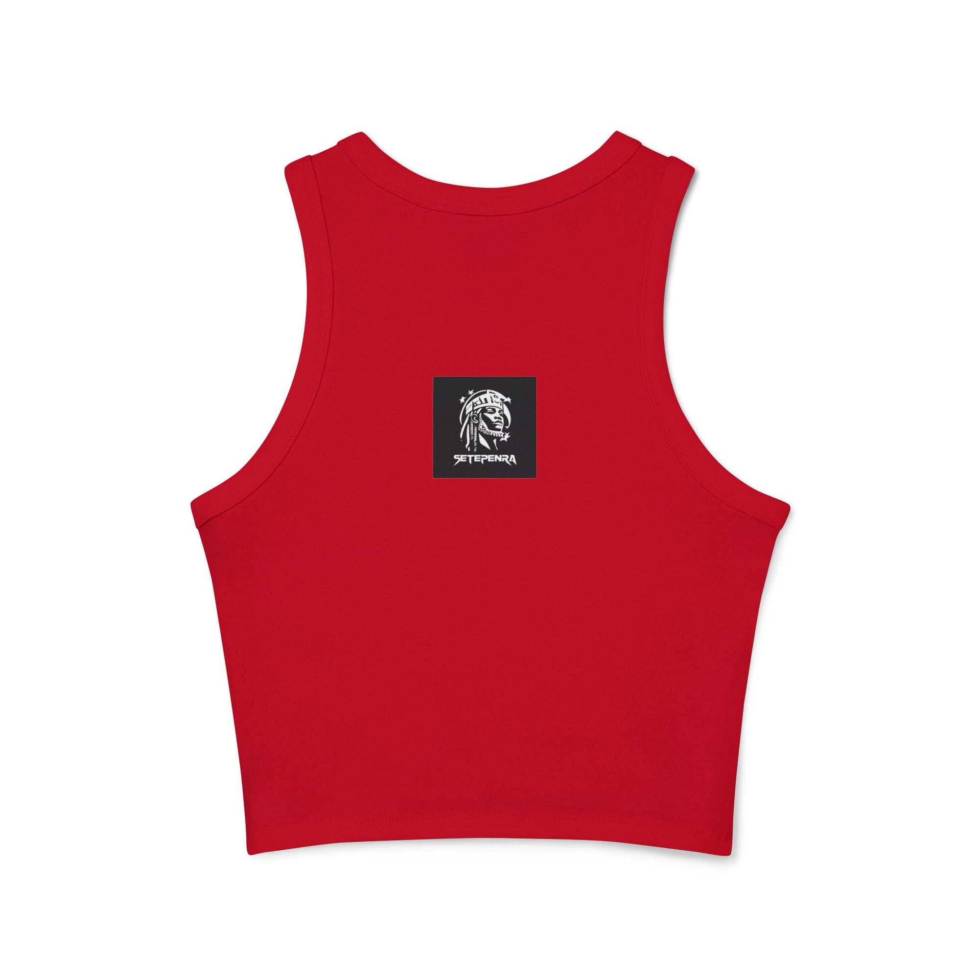 Just Foxy Women's Micro Rib Racer Tank Top