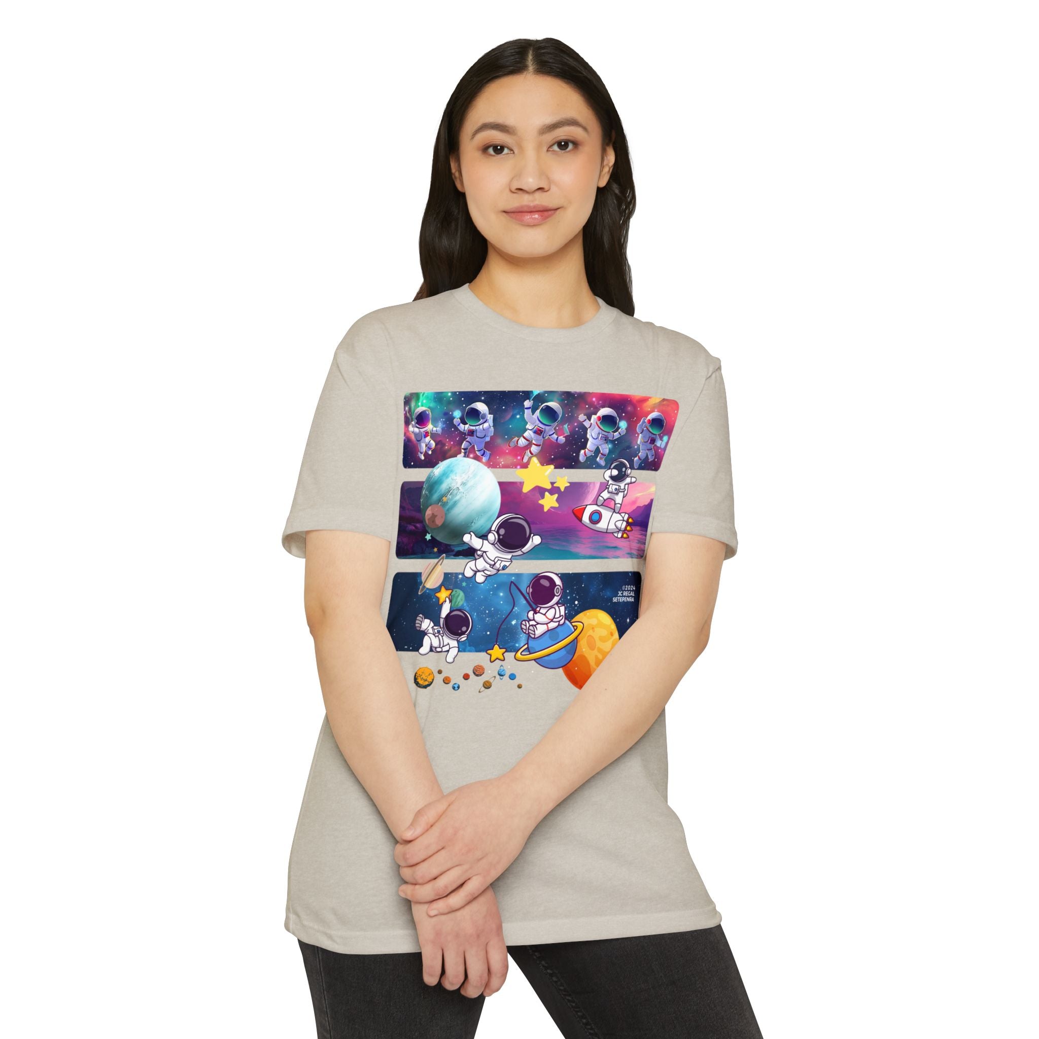 Astro Cosmo (V2.0) Unisex CVC Jersey T-Shirt