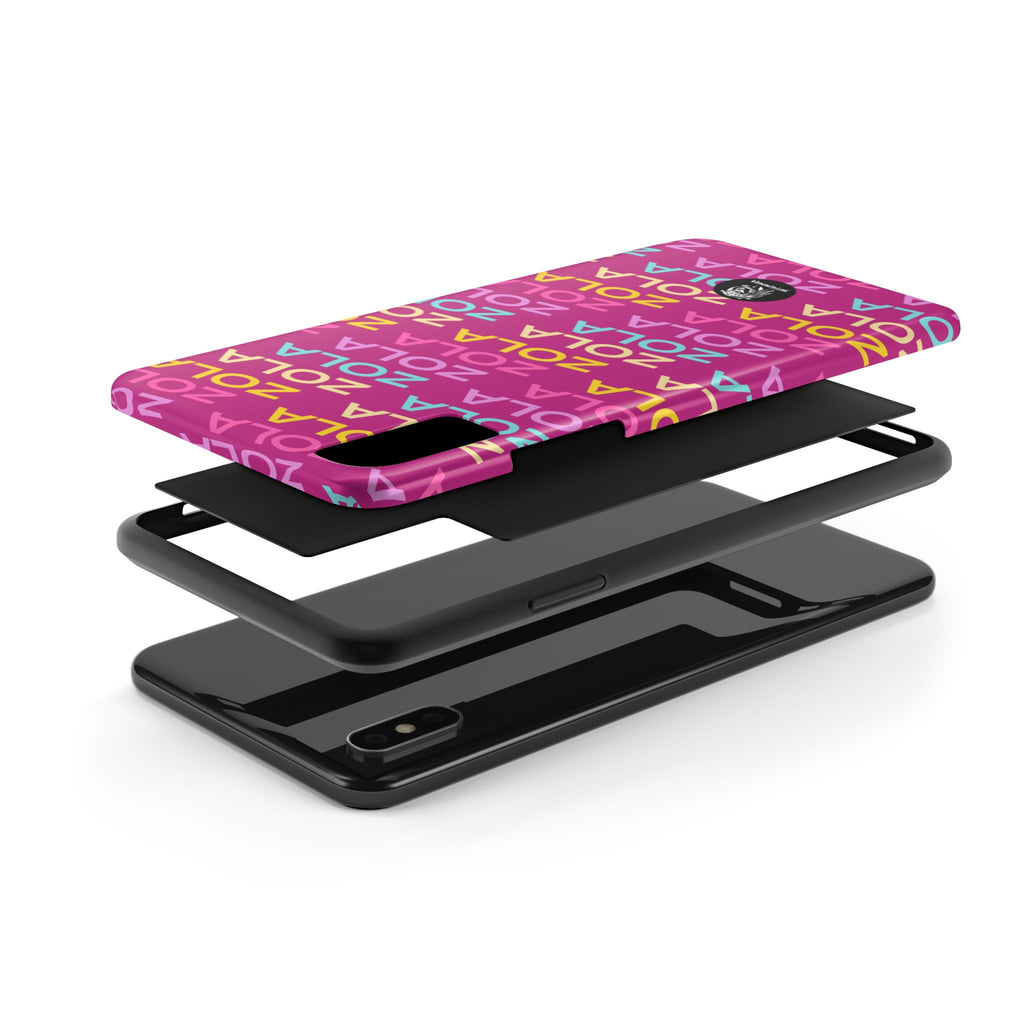 Zola Tough Phone Case (For iPhone, Galaxy & More) - Pink