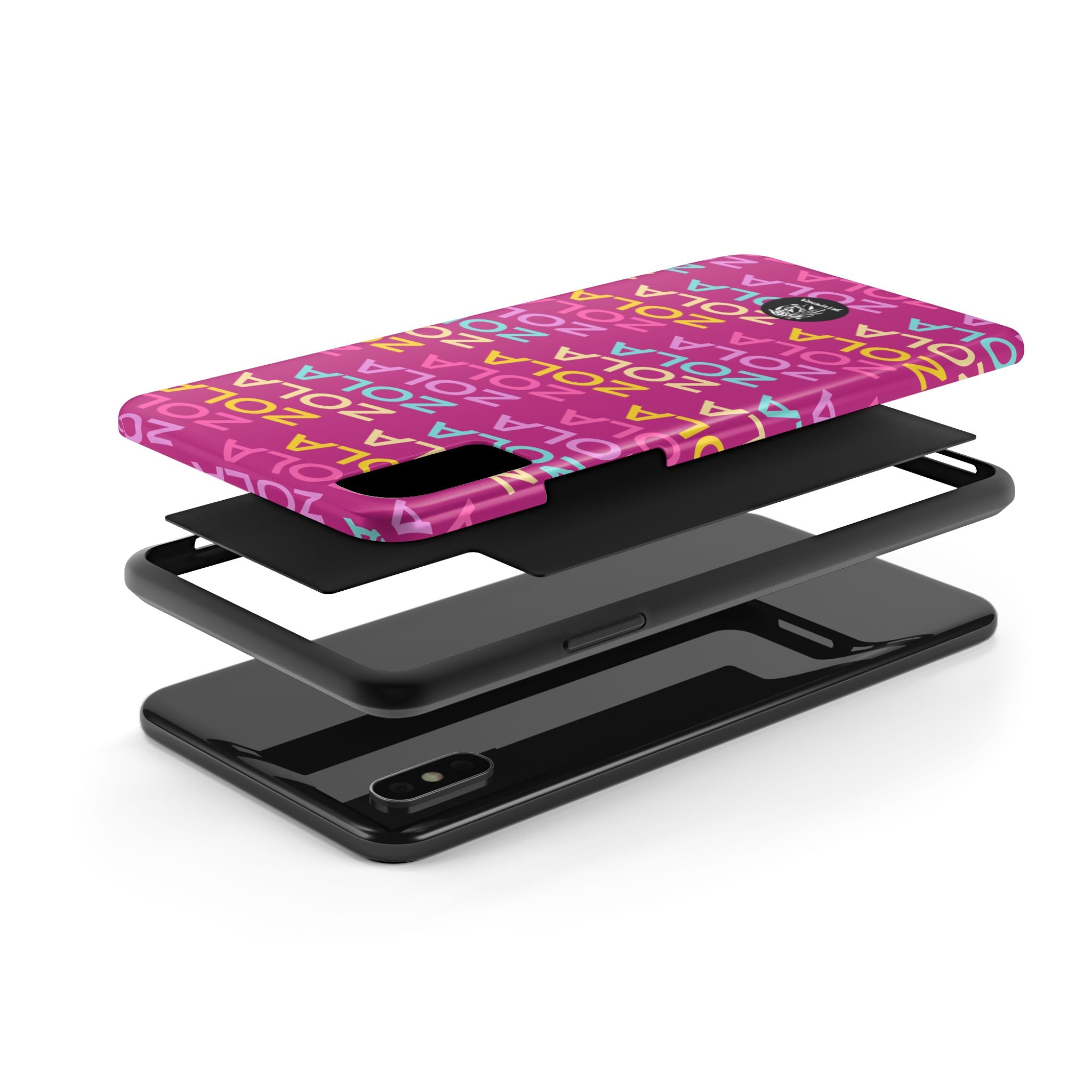Zola Tough Phone Case (For iPhone, Galaxy & More) - Pink