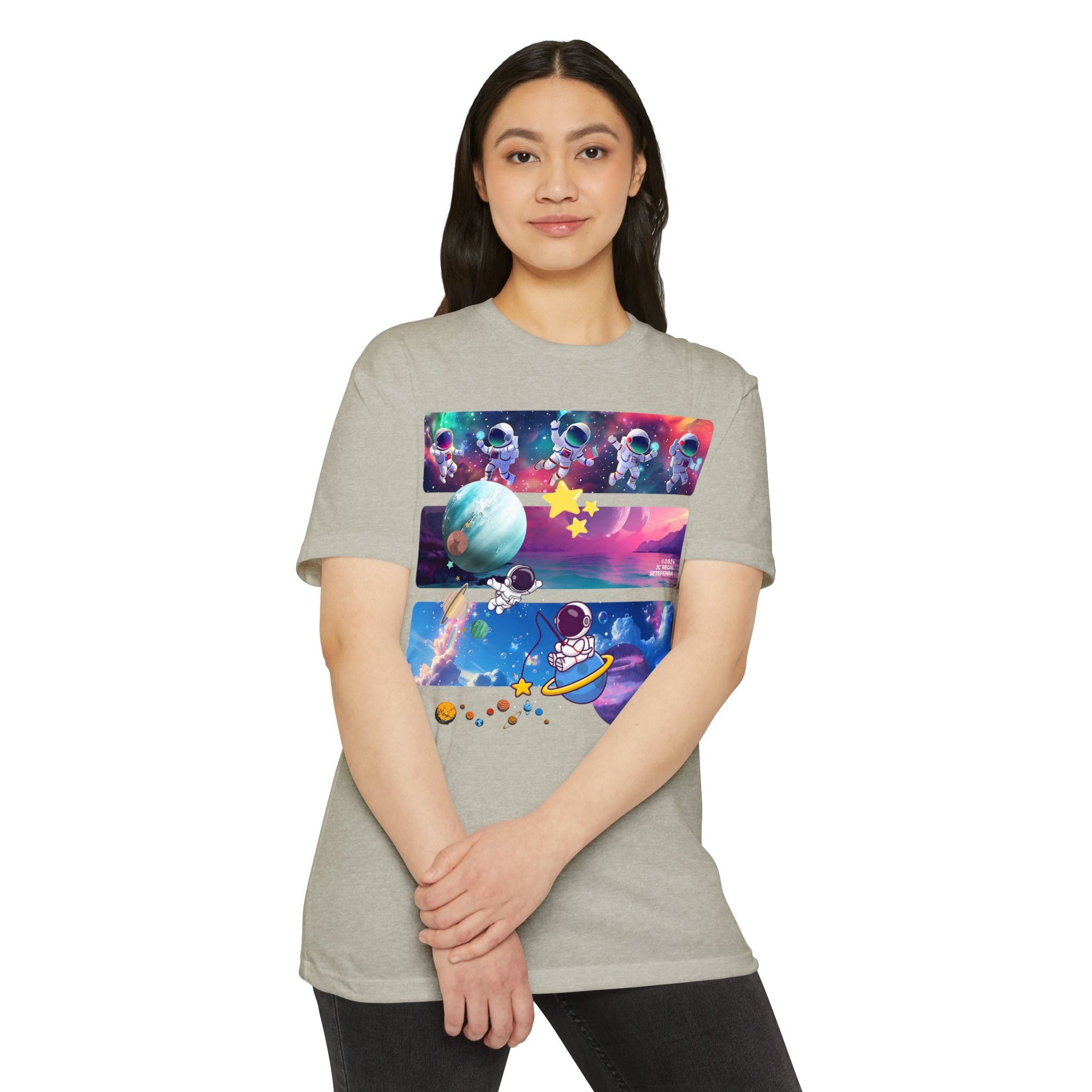 Astro Cosmo Unisex CVC Jersey T-shirt