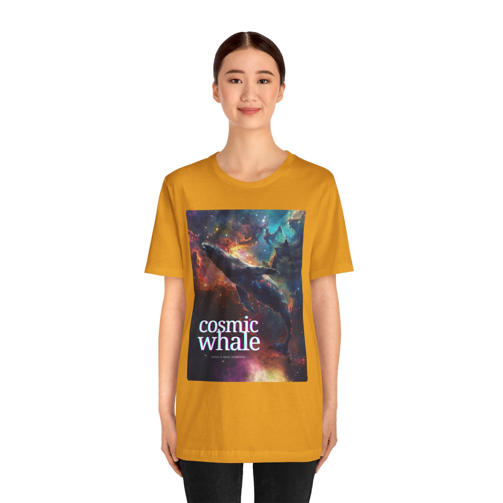 Cosmic Whale Unisex Jersey Short Sleeve Tee