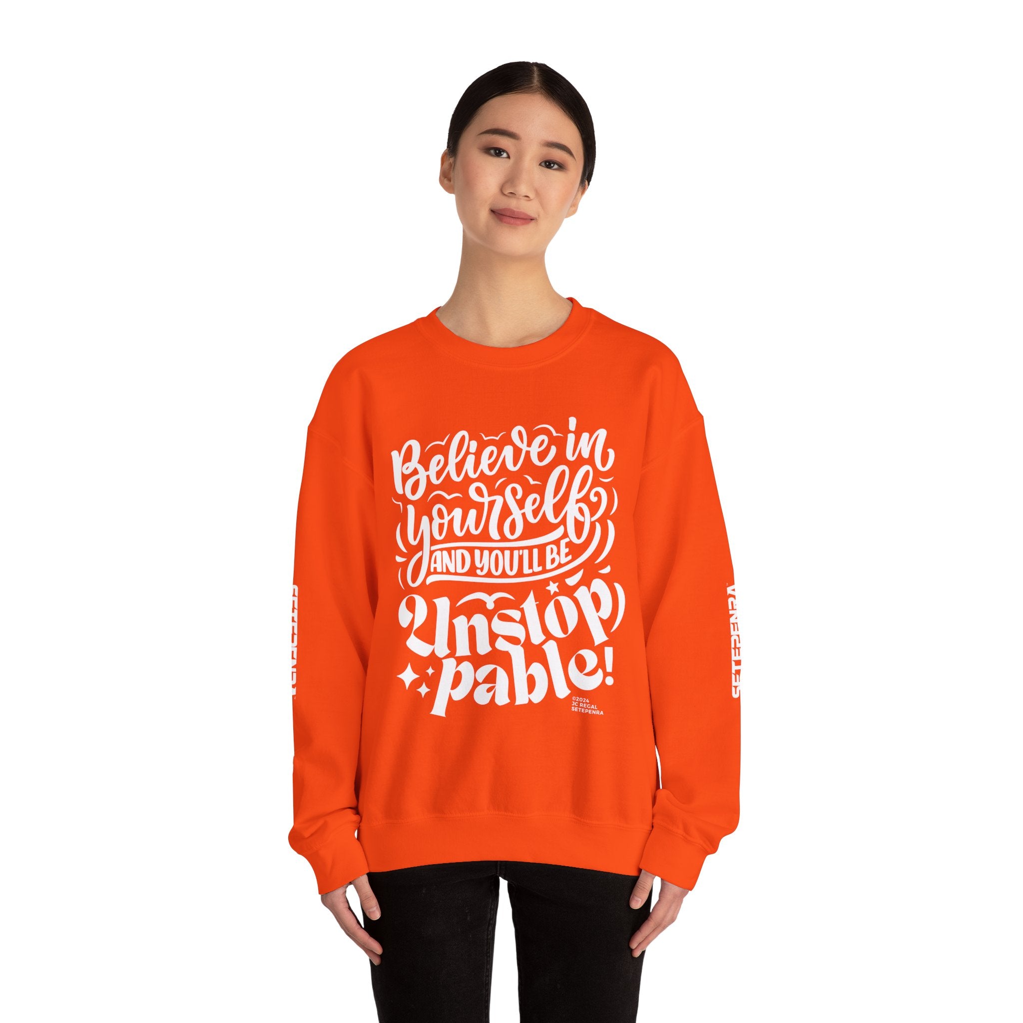 Unstoppable Unisex Heavy Blend™ Crewneck Sweatshirt SETEPENRA Sweatshirt.