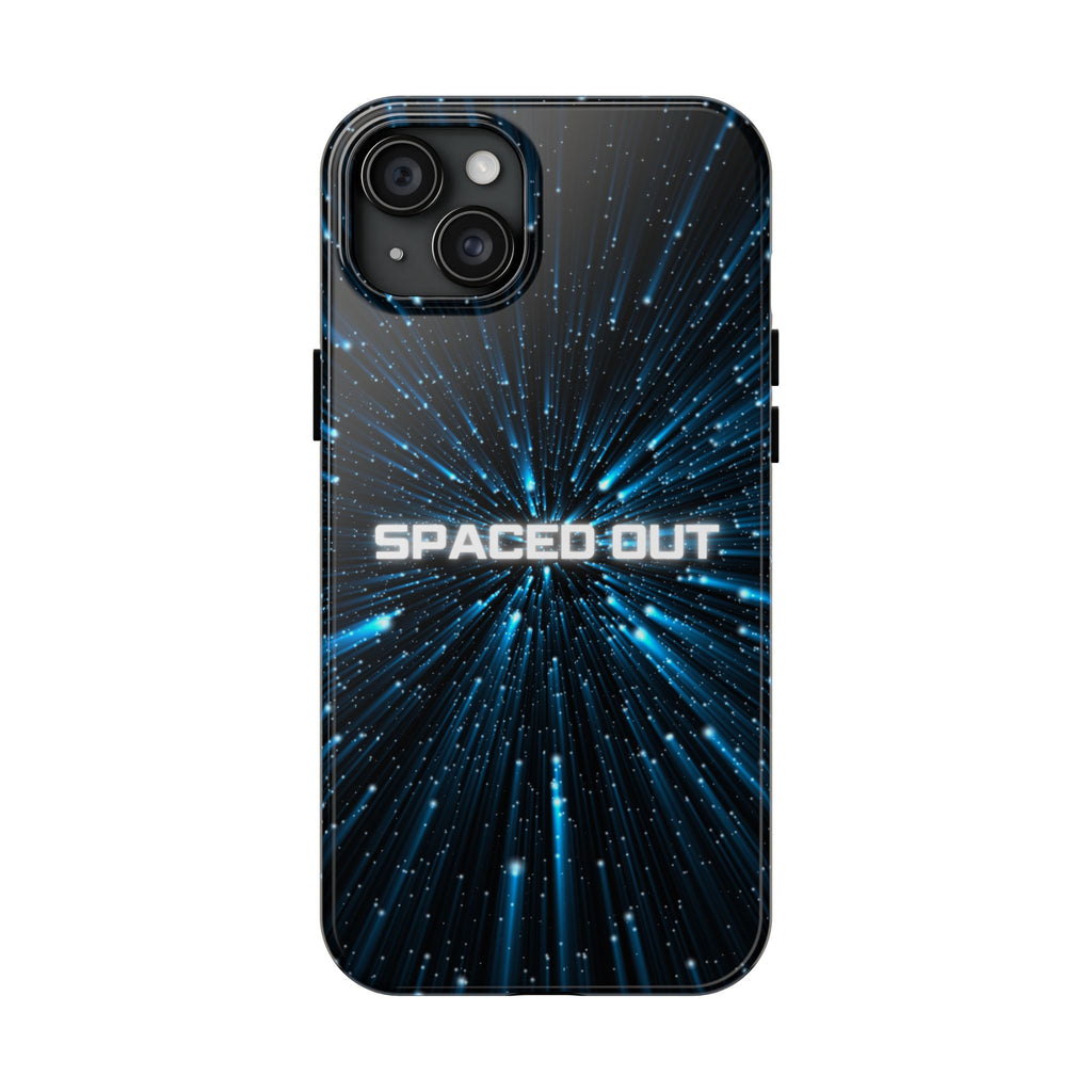 Spaced Out Tough Phone Case — Cosmic Space Warp Protective Cover
