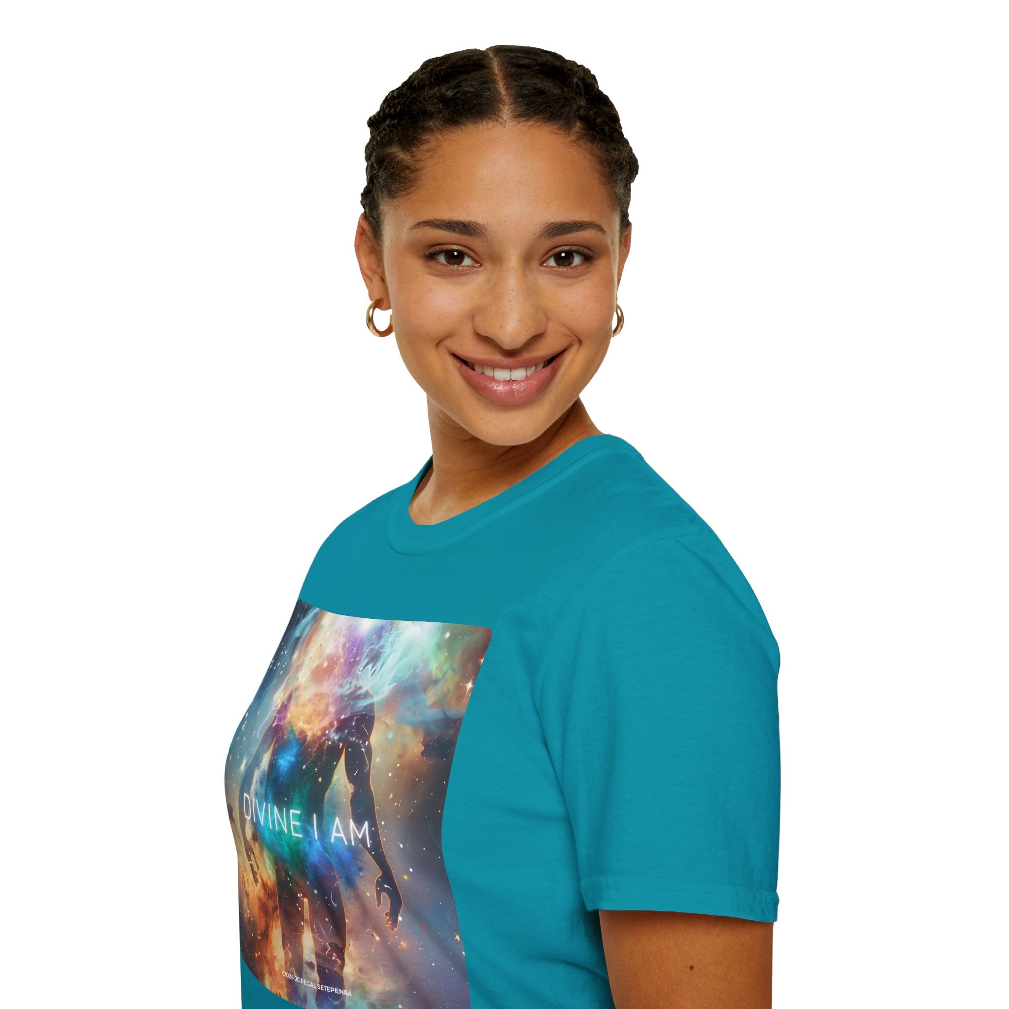 Divine I AM Unisex Softstyle T-Shirt SETEPENRA T-Shirt.