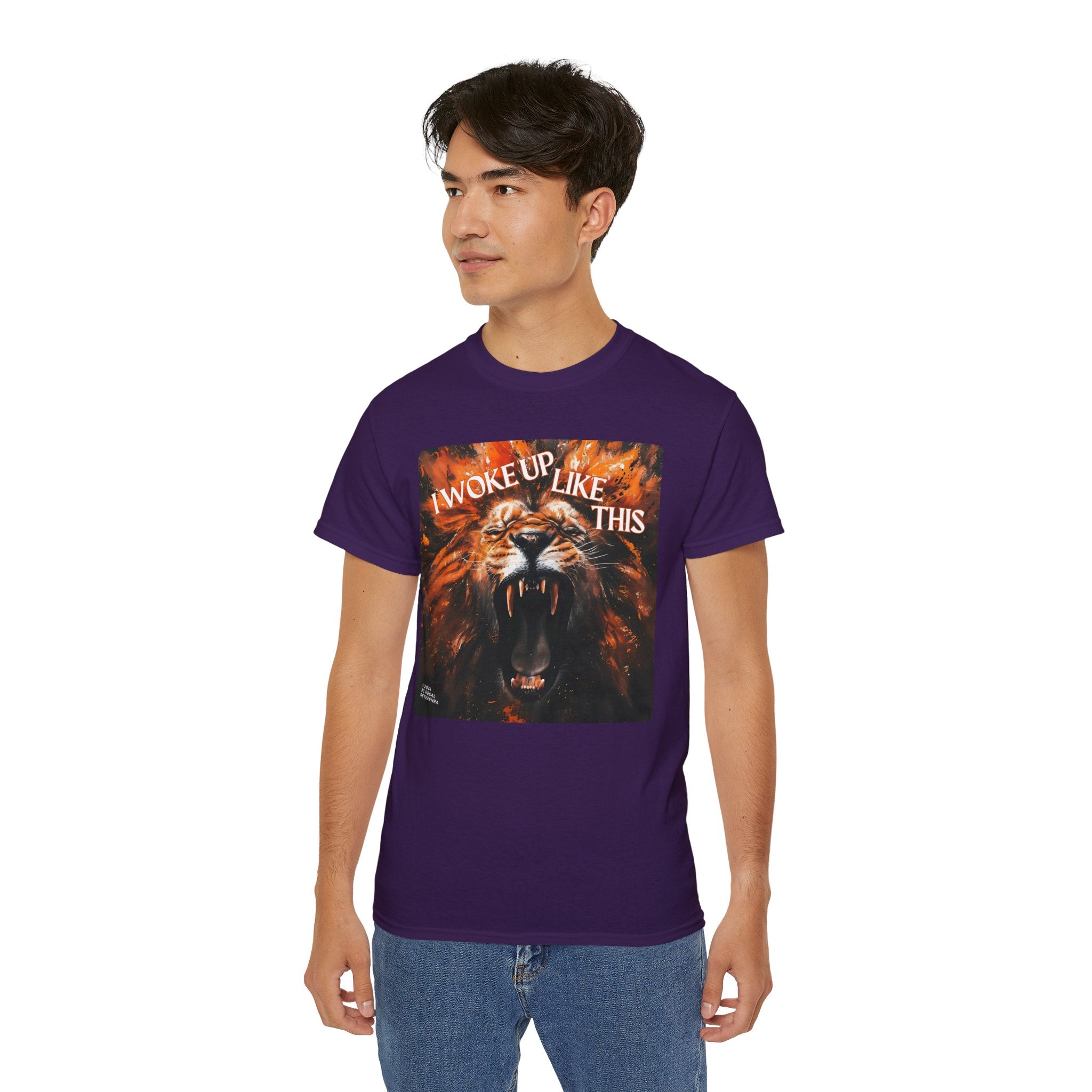 I Woke Up Like This (Roaring Edition 2) Unisex Ultra Cotton Tee