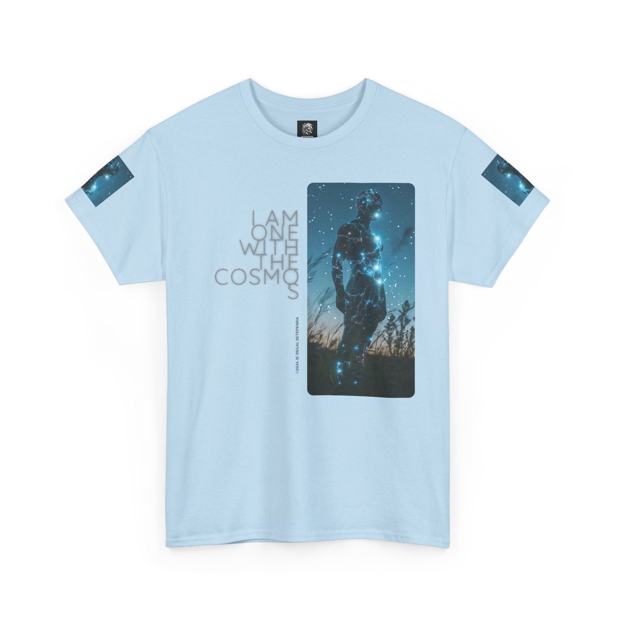 One With The Cosmos Unisex Heavy Cotton Tee