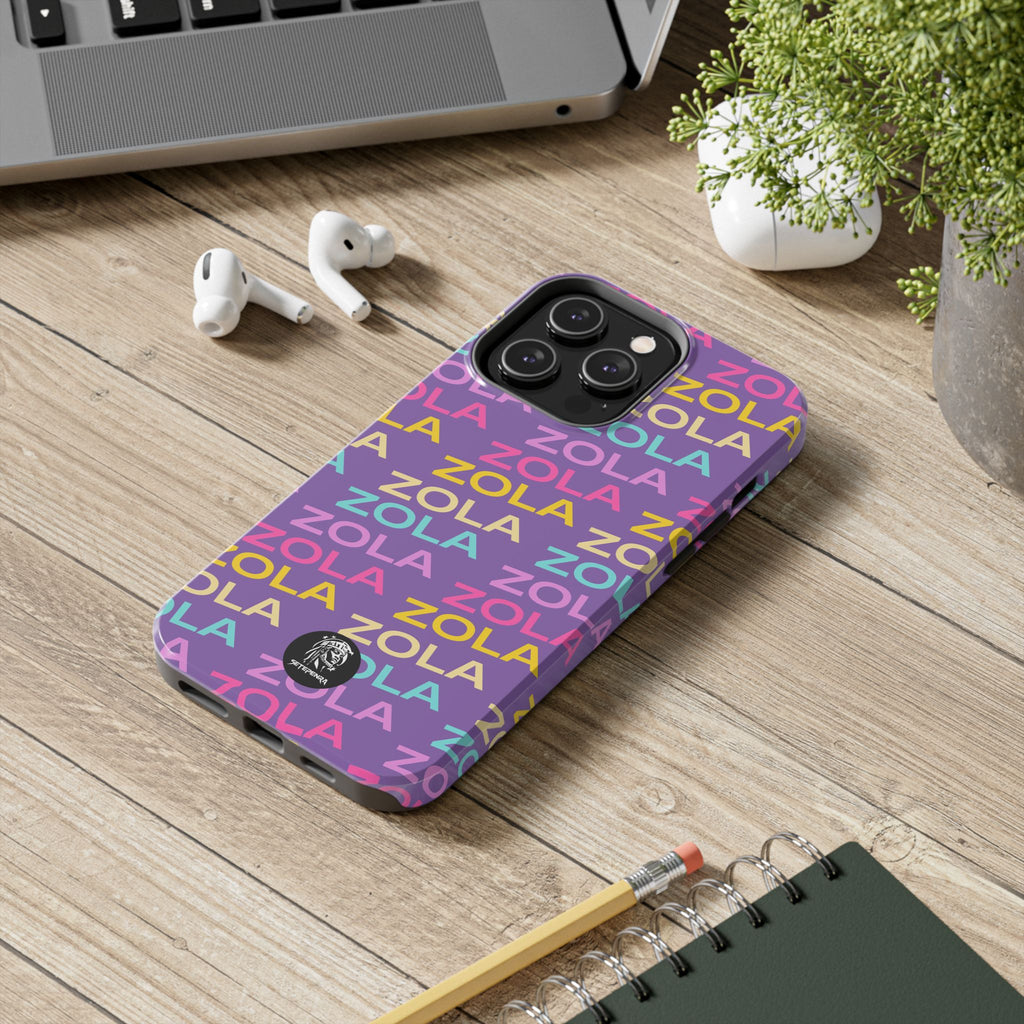 Zola Tough Phone Case (For iPhone, Galaxy & More) - Light Purple