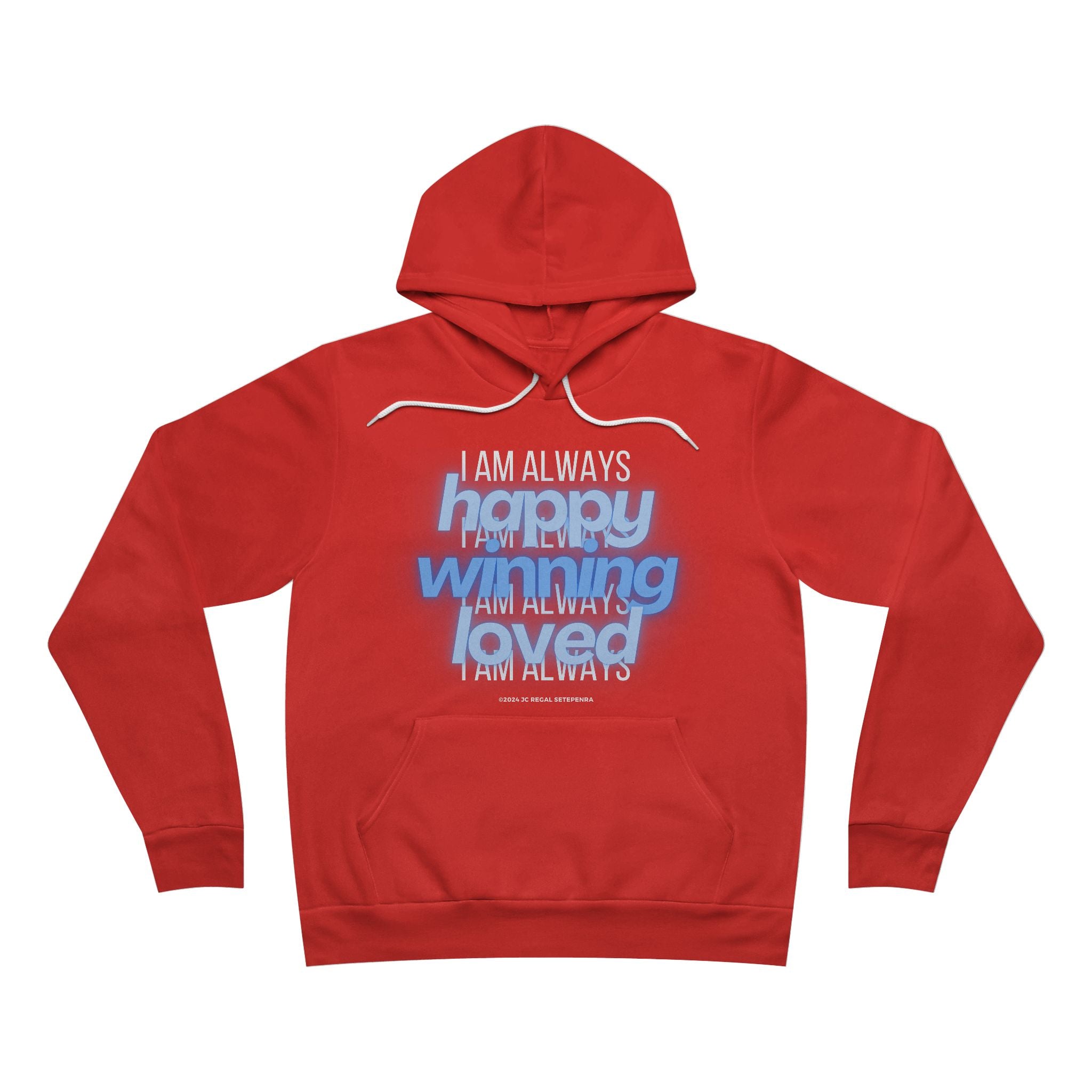 I AM ALWAYS Affirmations Unisex Sponge Fleece Pullover Hoodie SETEPENRA Hoodie.