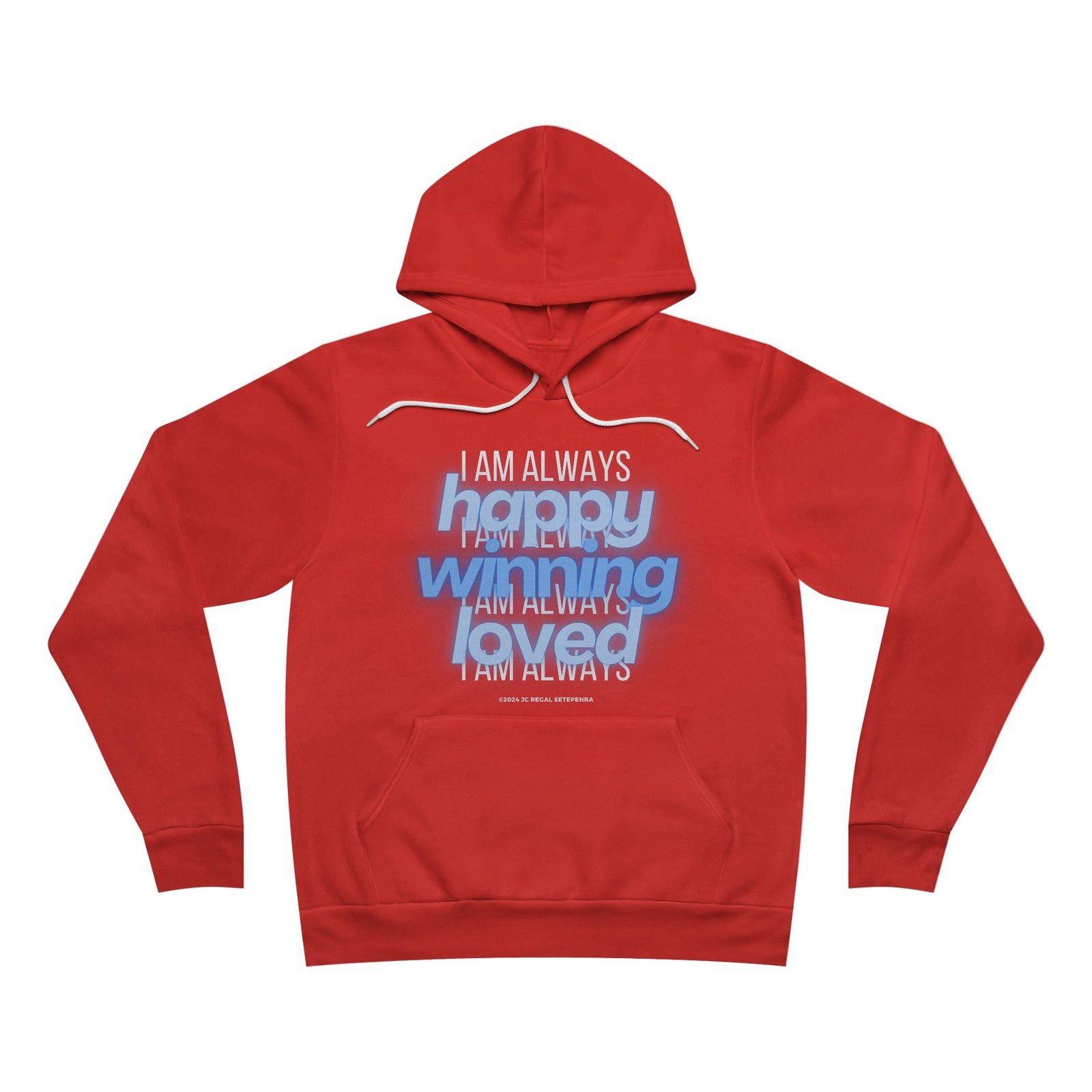 I AM ALWAYS Affirmations Unisex Sponge Fleece Pullover Hoodie SETEPENRA Hoodie.
