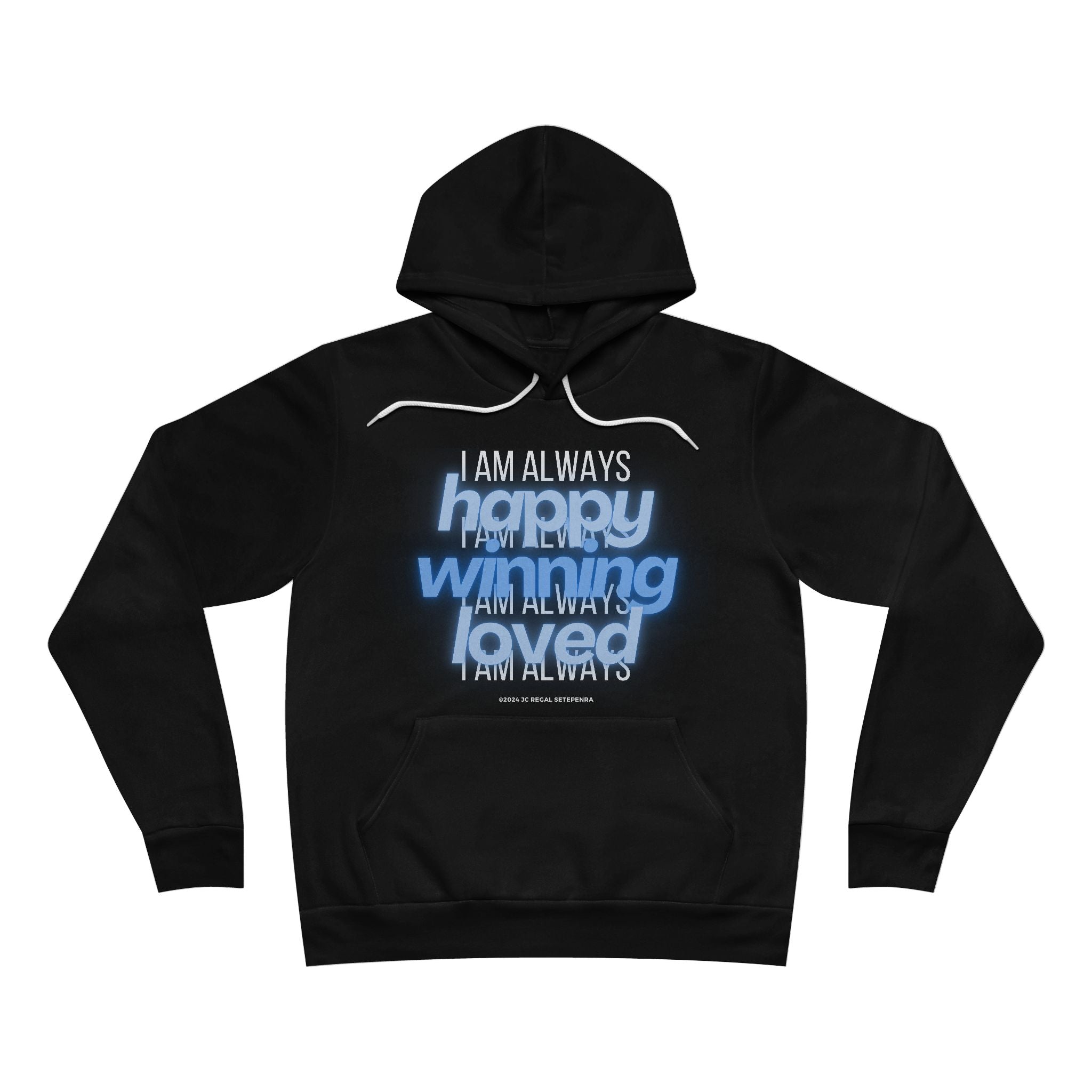 I AM ALWAYS Affirmations Unisex Sponge Fleece Pullover Hoodie SETEPENRA Hoodie.
