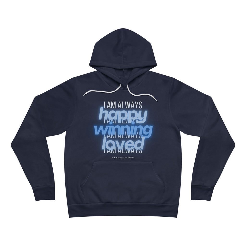 I AM ALWAYS Affirmations Unisex Sponge Fleece Pullover Hoodie SETEPENRA Hoodie.