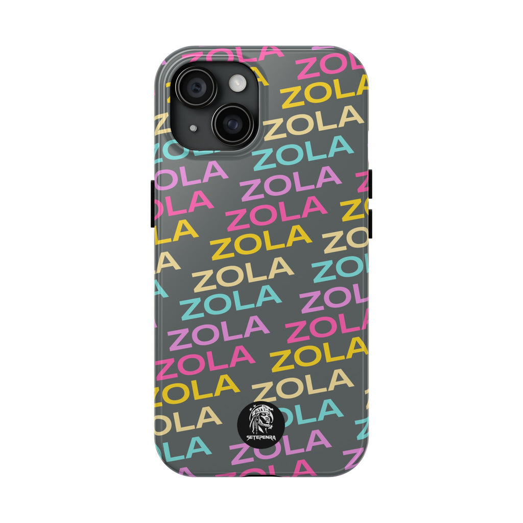 Zola Tough Phone Case (For iPhone, Galaxy & More) - Dark Grey