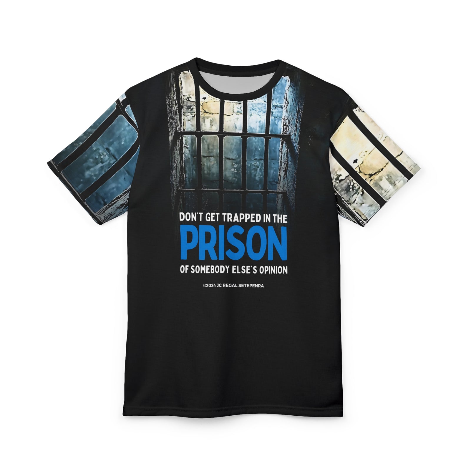Prison Trap Unisex Cut & Sew Tee SETEPENRA All Over Prints.