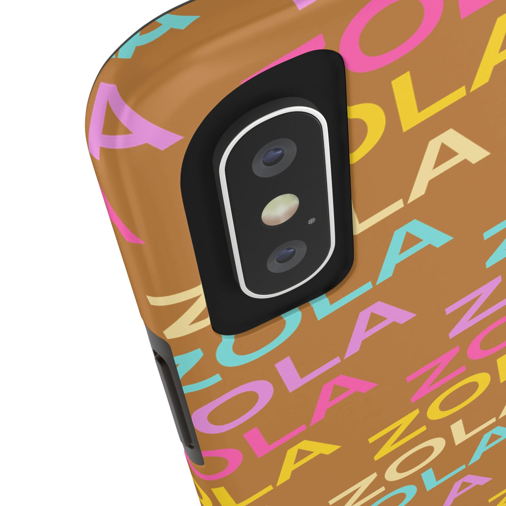 Zola Tough Phone Case (For iPhone, Galaxy & More) - Light Brown