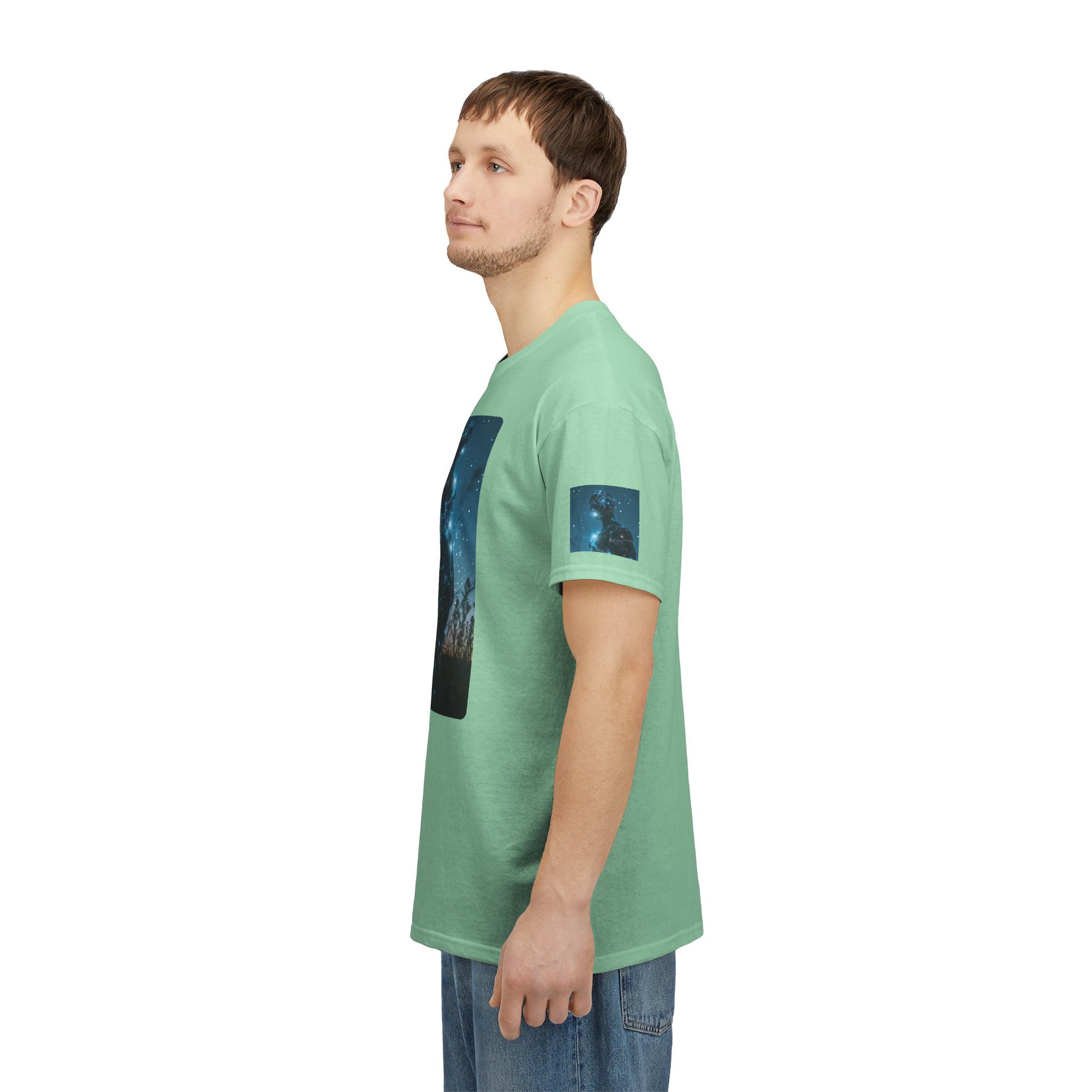 One With The Cosmos Unisex Heavy Cotton Tee