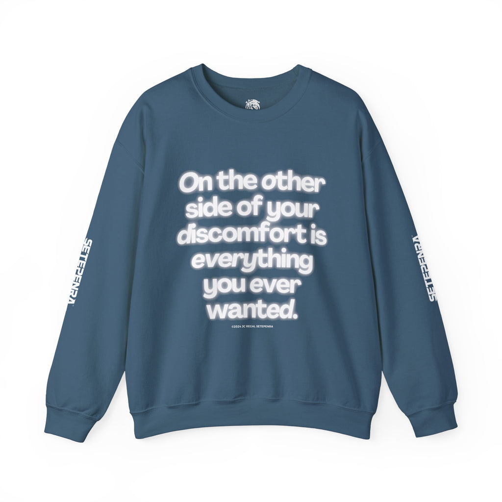 On The Other Side Unisex Heavy Blend™ Crewneck Sweatshirt SETEPENRA Sweatshirt.