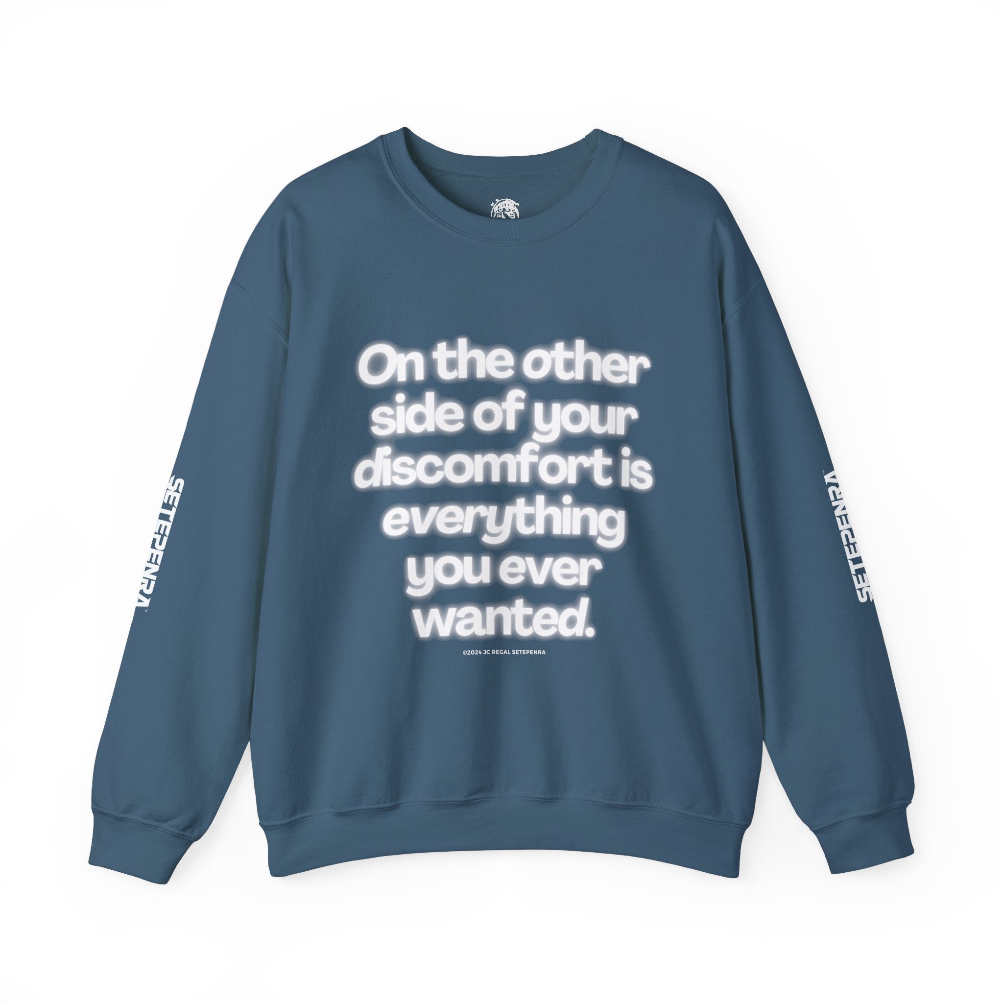 On The Other Side Unisex Heavy Blend™ Crewneck Sweatshirt SETEPENRA Sweatshirt.