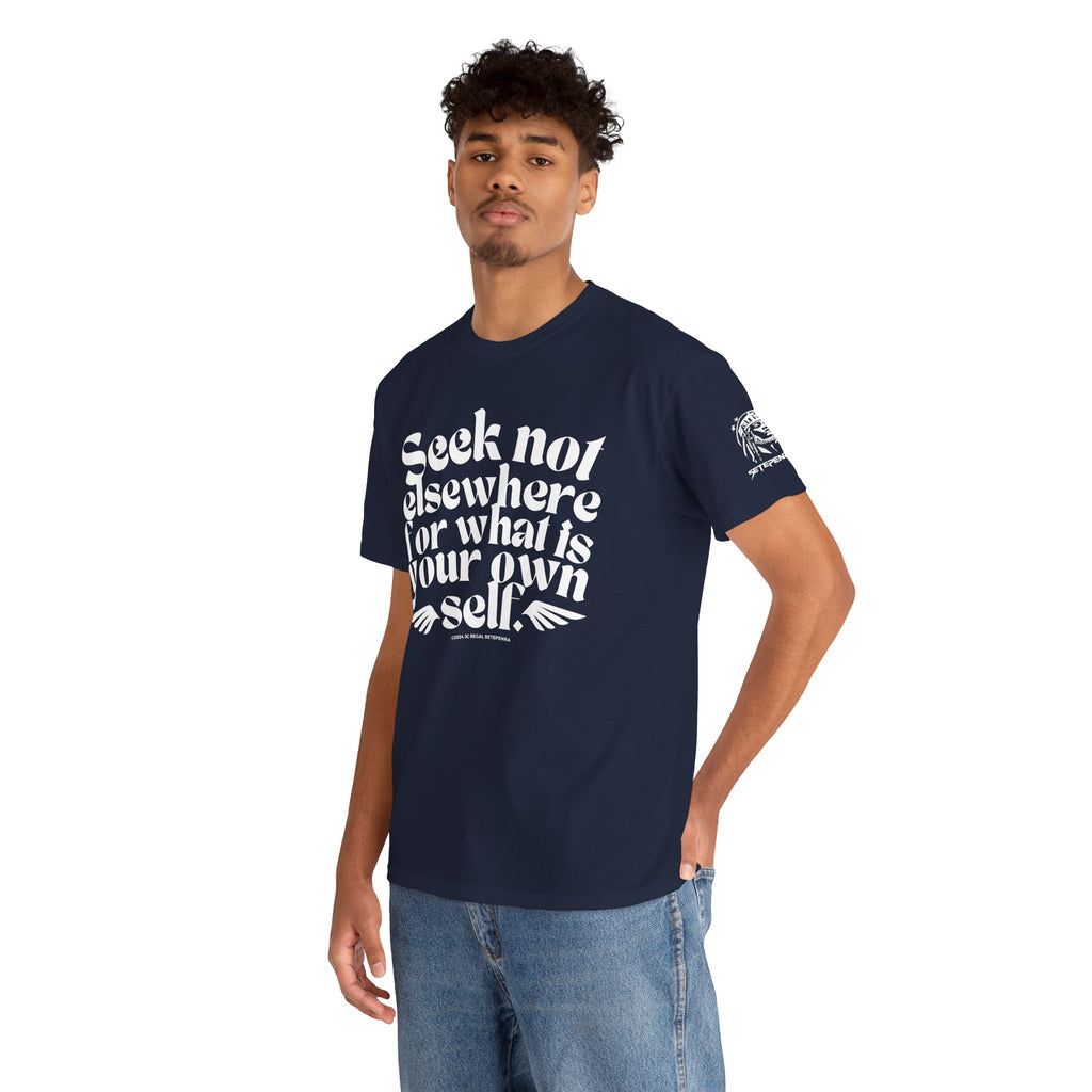 Seek Not Elsewhere Unisex Heavy Cotton Tee