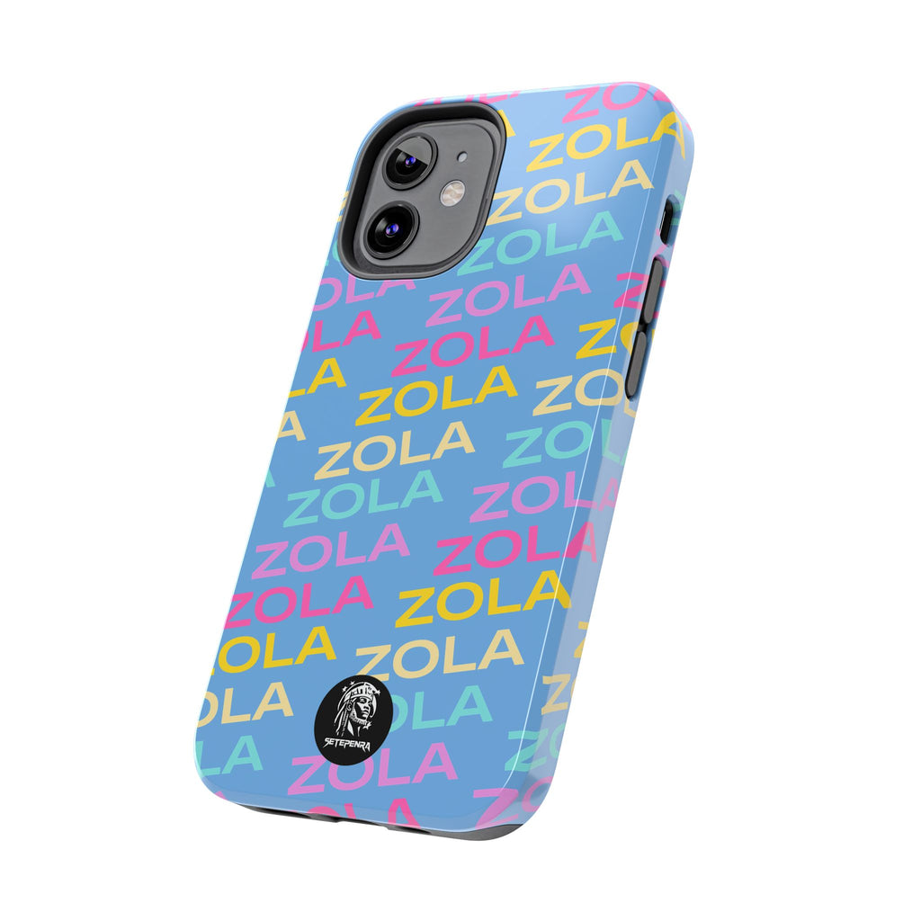 Zola Tough Phone Case (For iPhone, Galaxy & More) - Light Blue