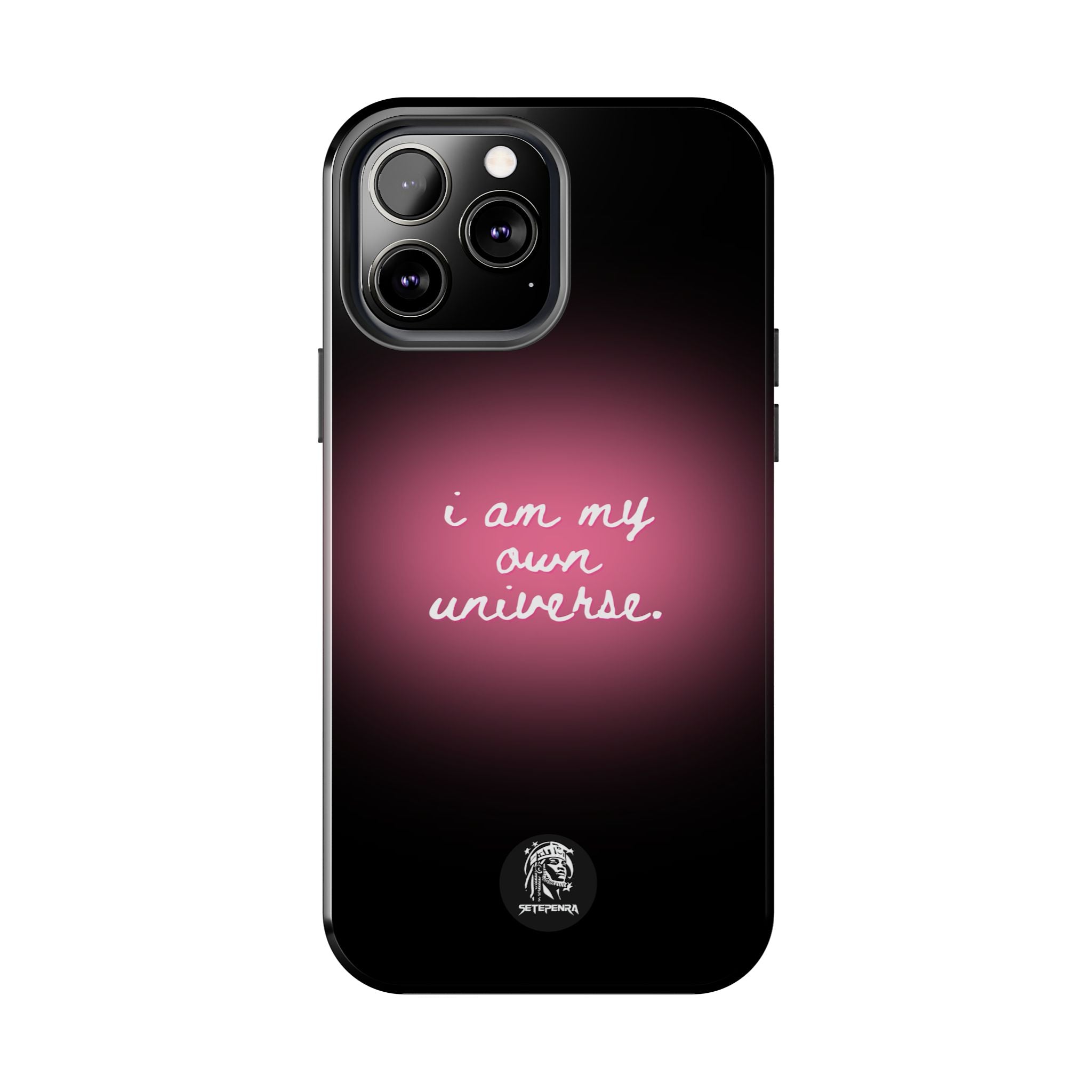 I Am My Own Universe Tough Phone Case (For iPhone, Galaxy & More) - Black