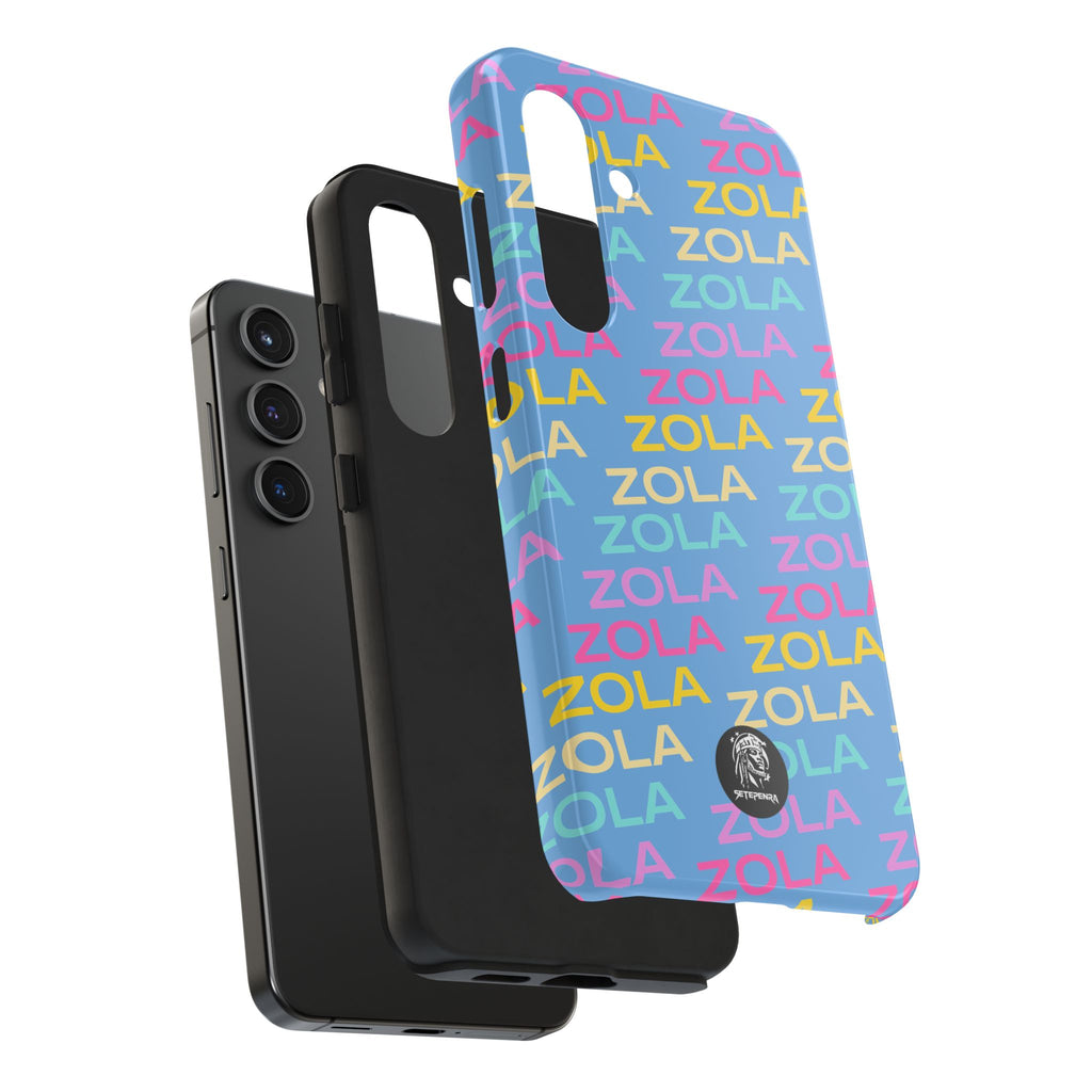 Zola Tough Phone Case (For iPhone, Galaxy & More) - Light Blue