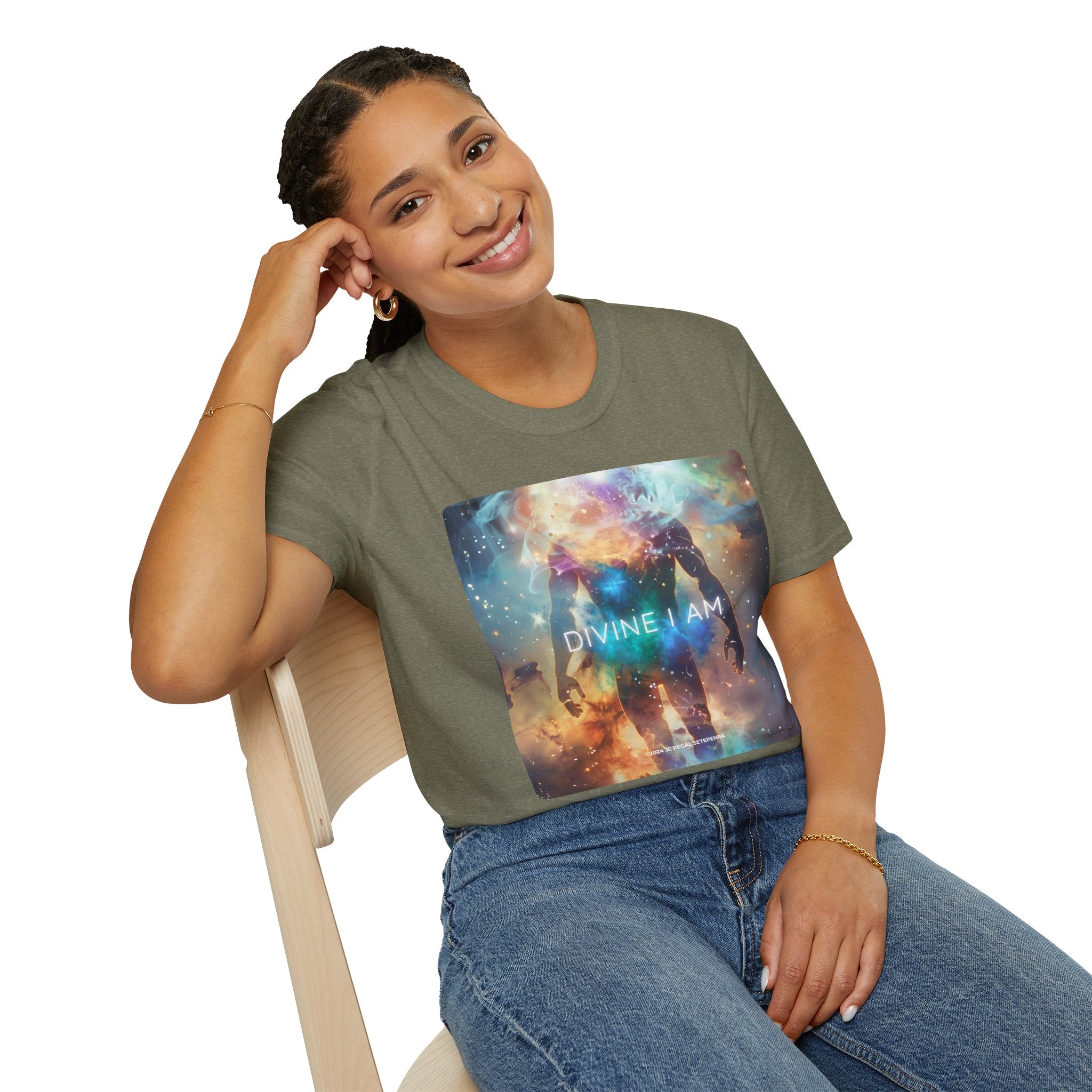 Divine I AM Unisex Softstyle T-Shirt
